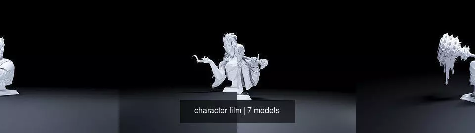 character film 3D Model Collection_1