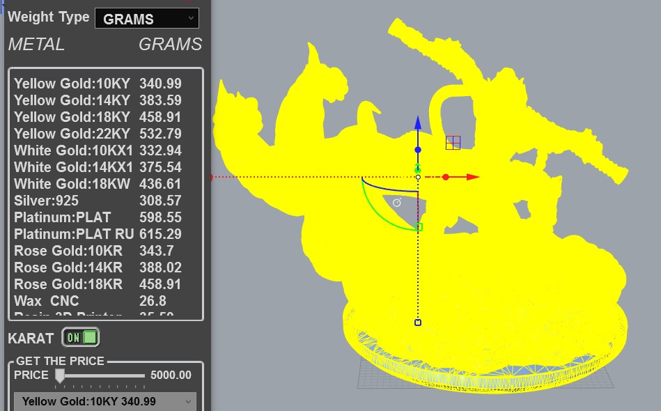 black myth wukong ornaments Monkey King Statue 3D Model Awe 3D print model_8