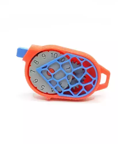 Mechanical counter - Naked version - 3d print