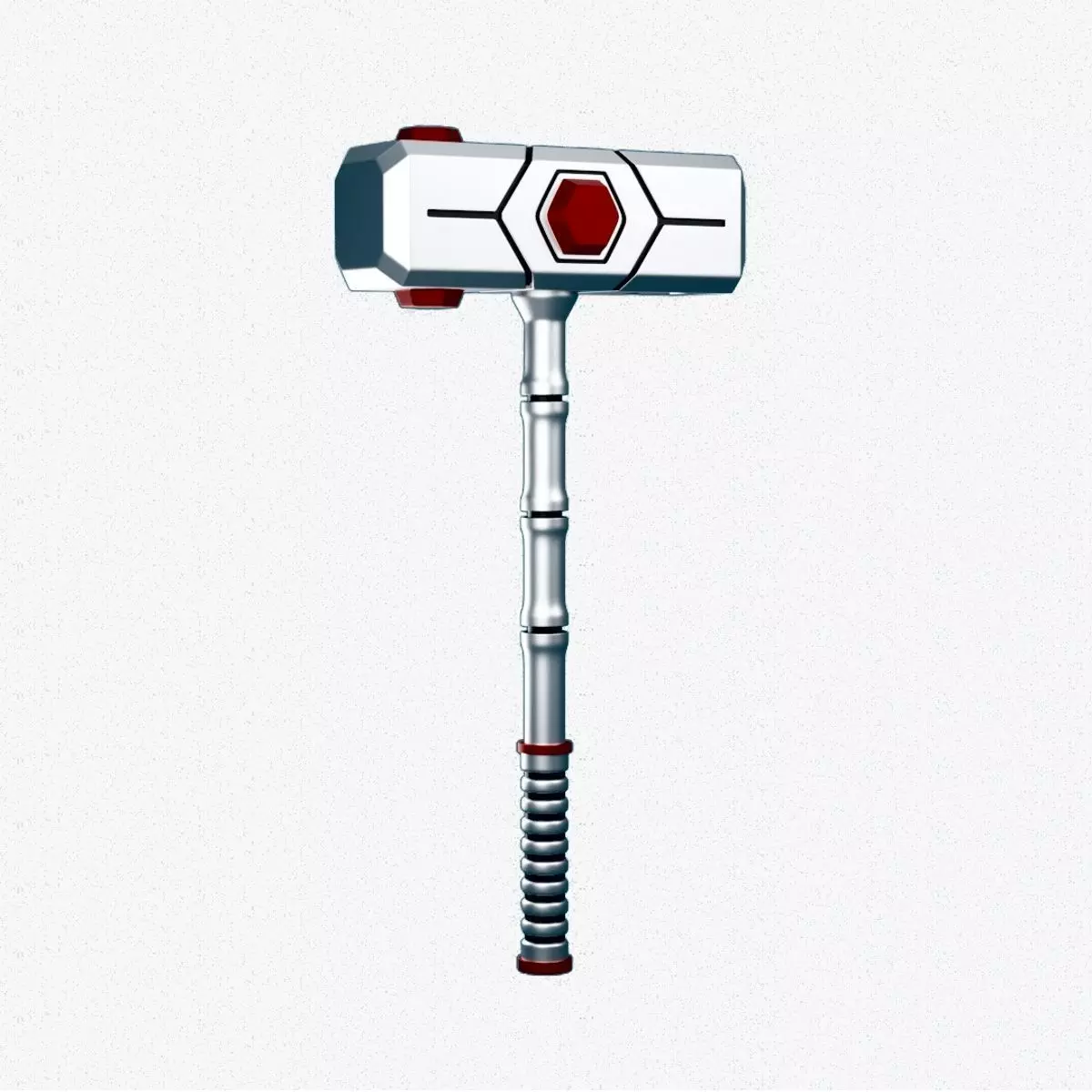 Sci Fi Hammer 02 3D print model_0