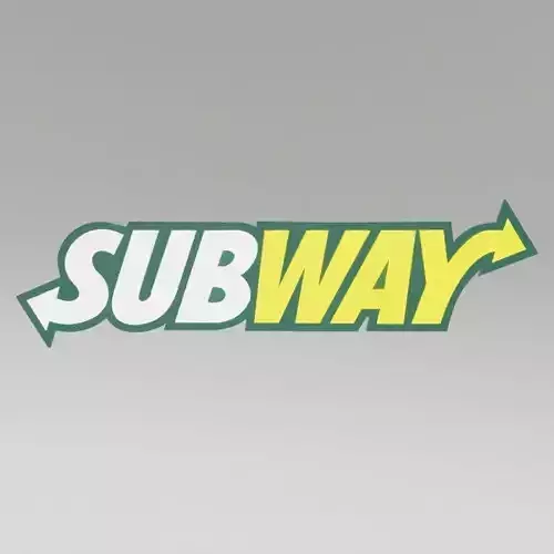 Subway Logo 3D model