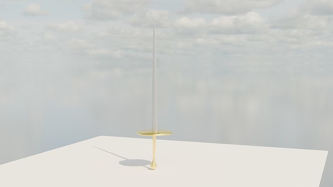 Sword basic 3D model
