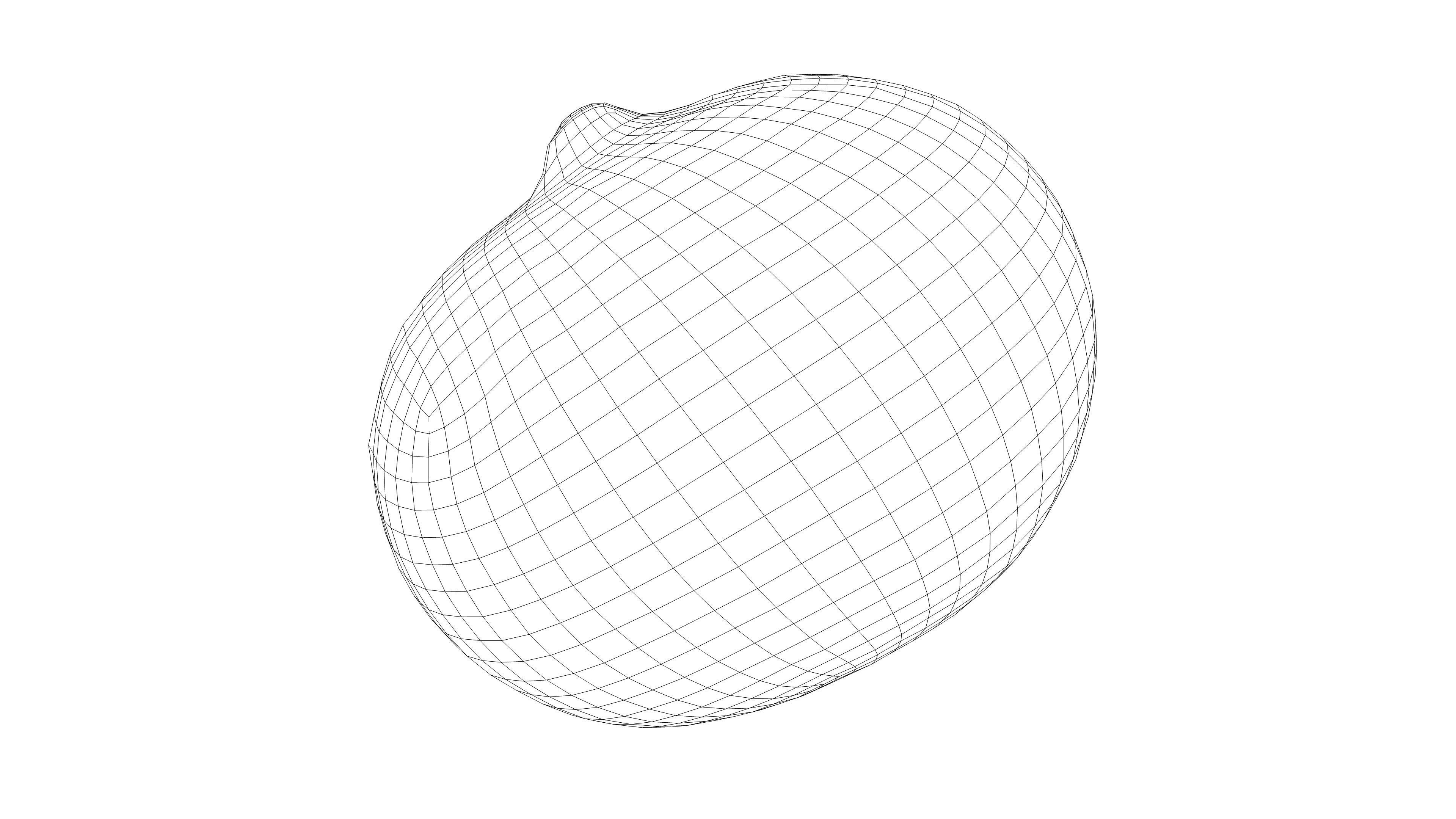 Photorealistic 3D scan of pumpkin Low-poly 3D model_16