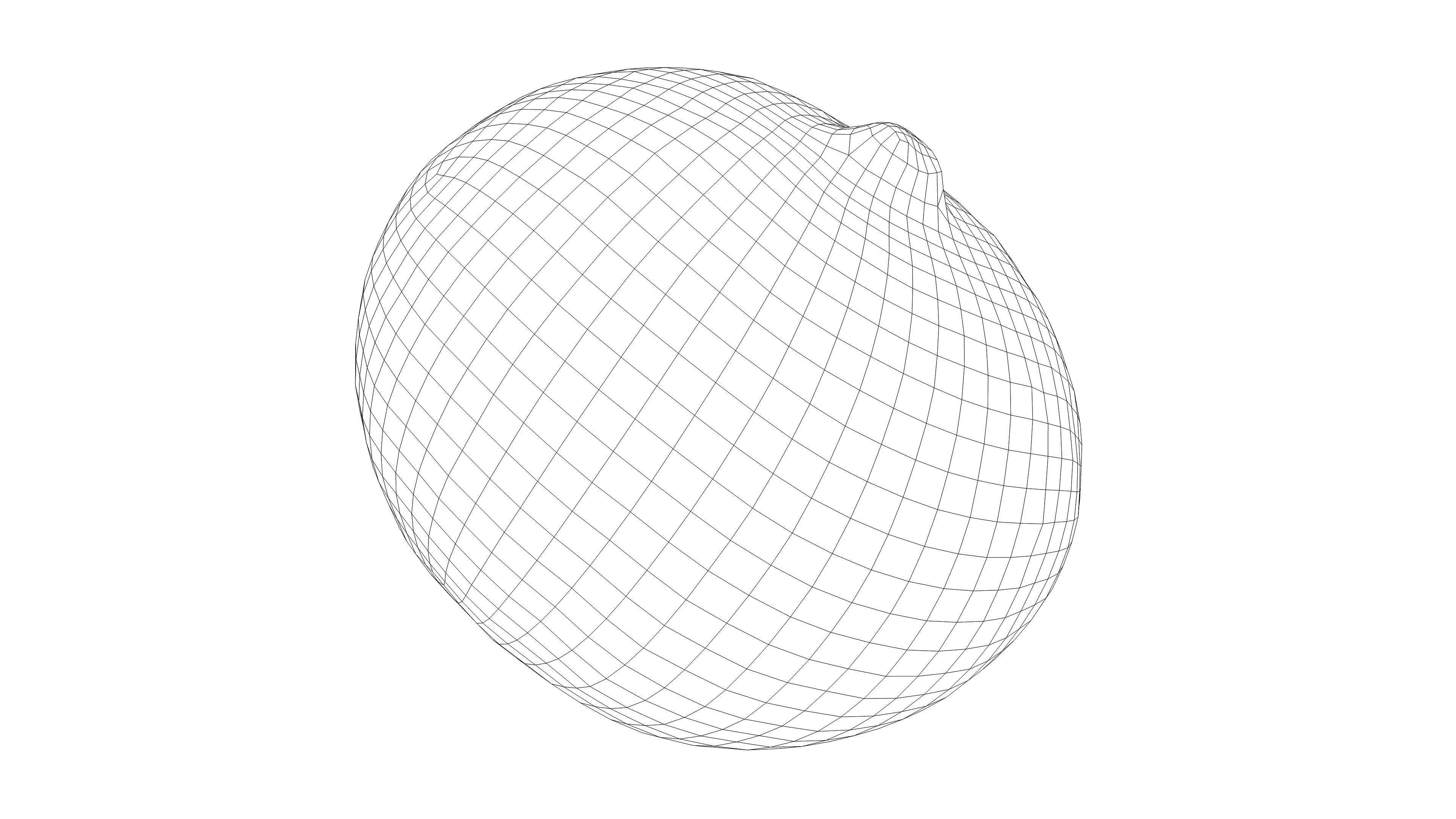 Photorealistic 3D scan of pumpkin Low-poly 3D model_17