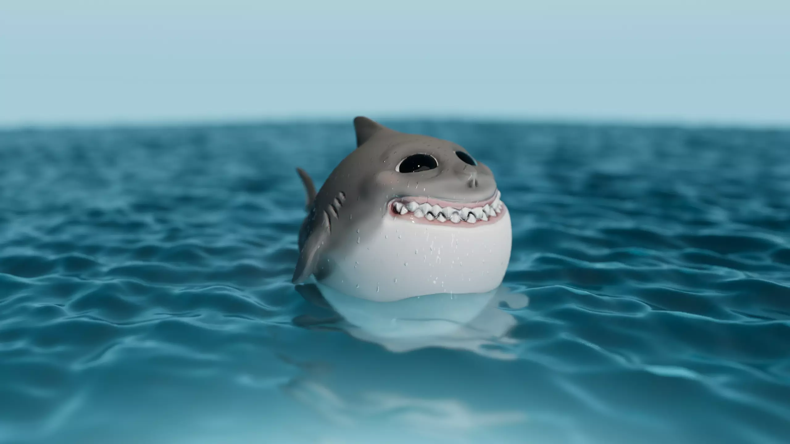 Cute Shark 3D model