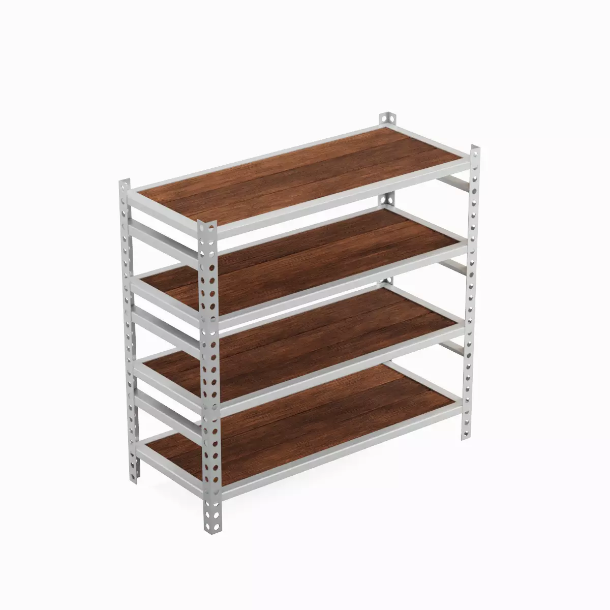 Metal Shelf 03 3D model_0