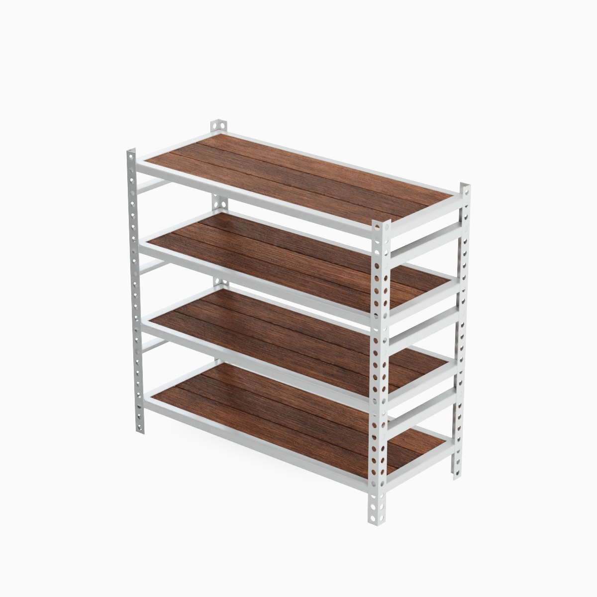 Metal Shelf 03 3D model_5
