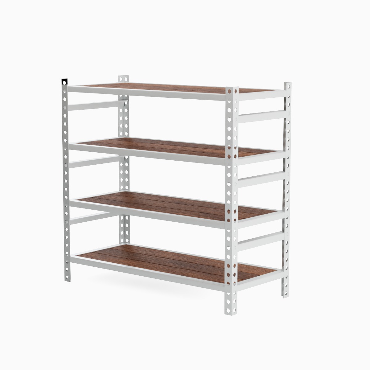 Metal Shelf 03 3D model_3