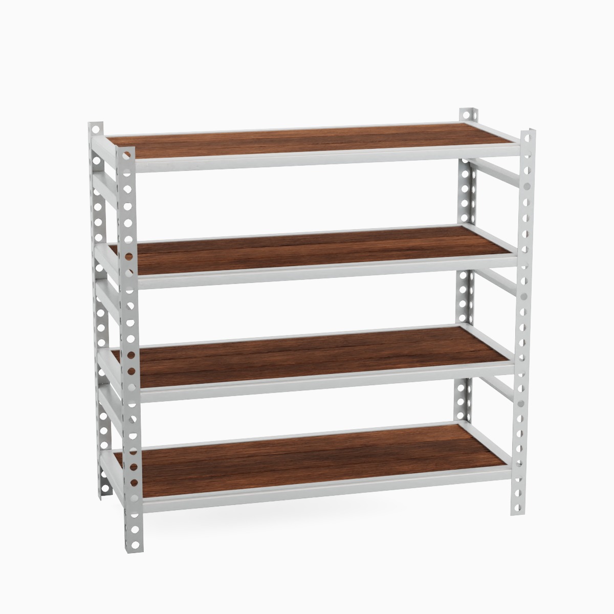 Metal Shelf 03 3D model_1