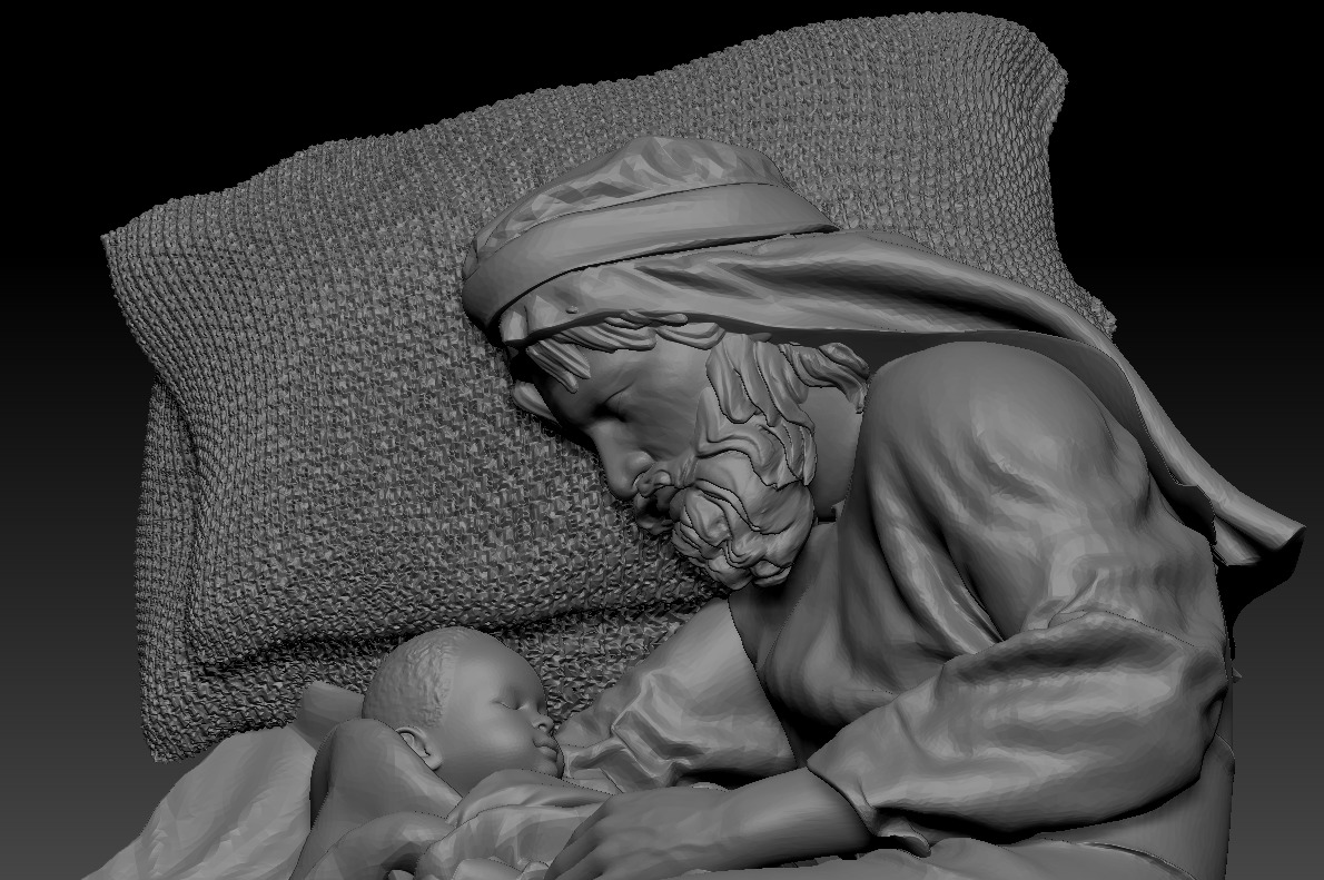 Nativity 3 - printable 3D print model_7