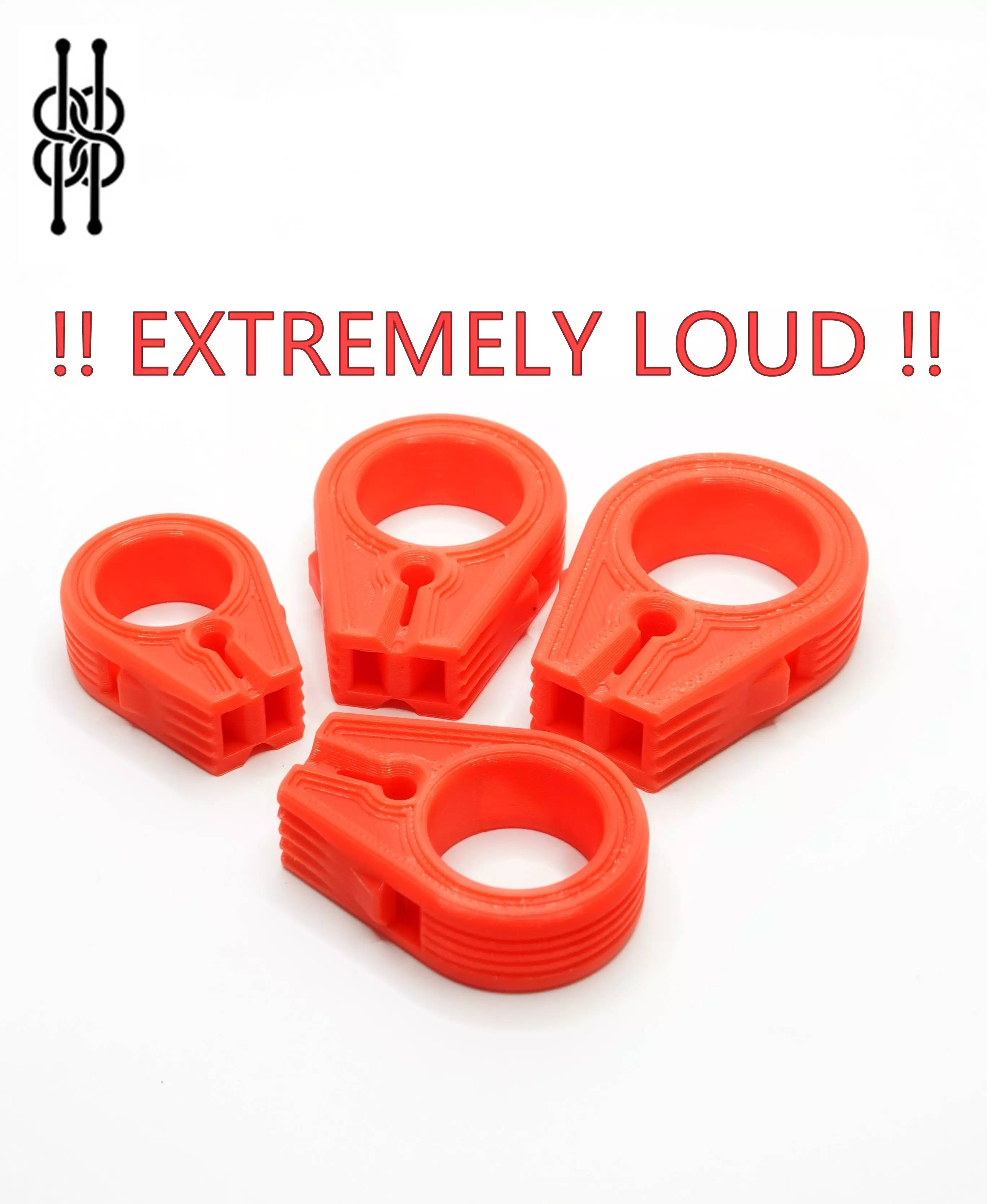 Alarm Whistle Ring - Extremely Loud 3D print model_0