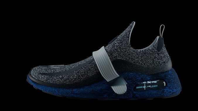 Concept shoe Low-poly 3D model