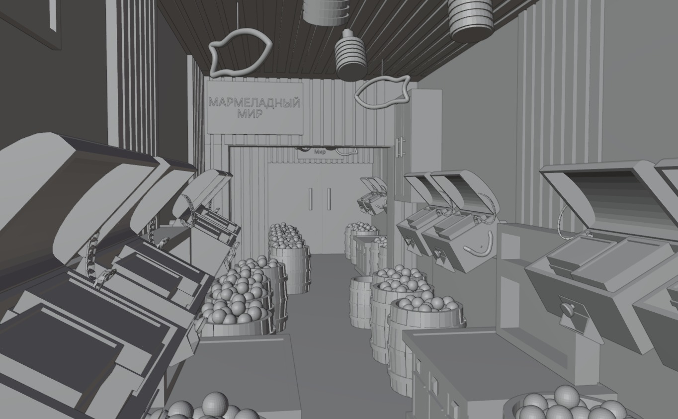 3d model of marmalade world interior in blender 3D model_5