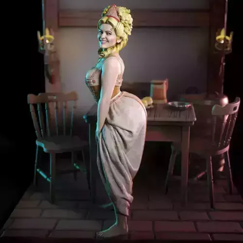 Camilla - Trouble Sisters 1 3D print model
