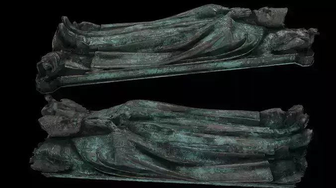 thomb monument statue bronze sculpture photogrammetry