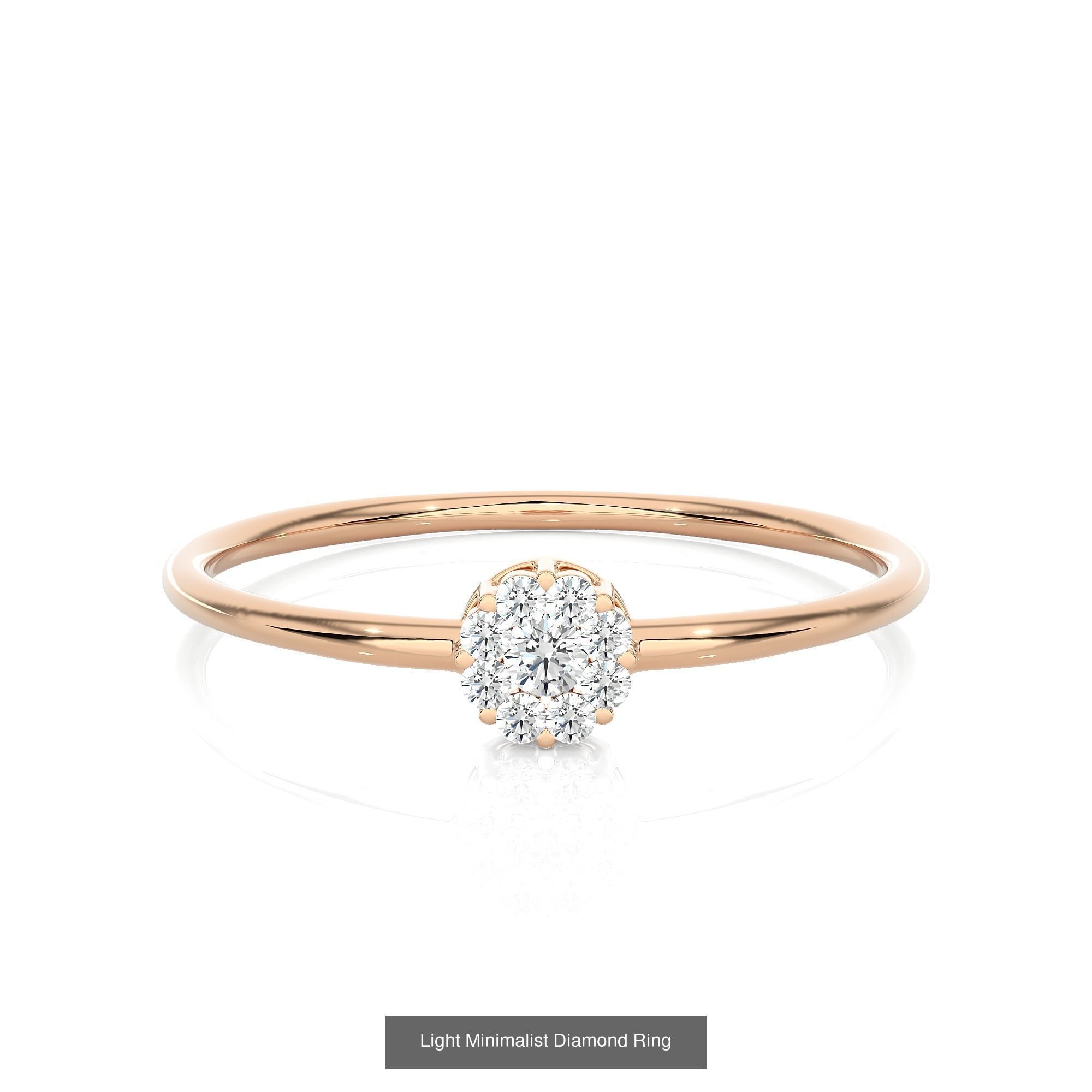 299 Light Minimalist Diamond Rings Collection _70