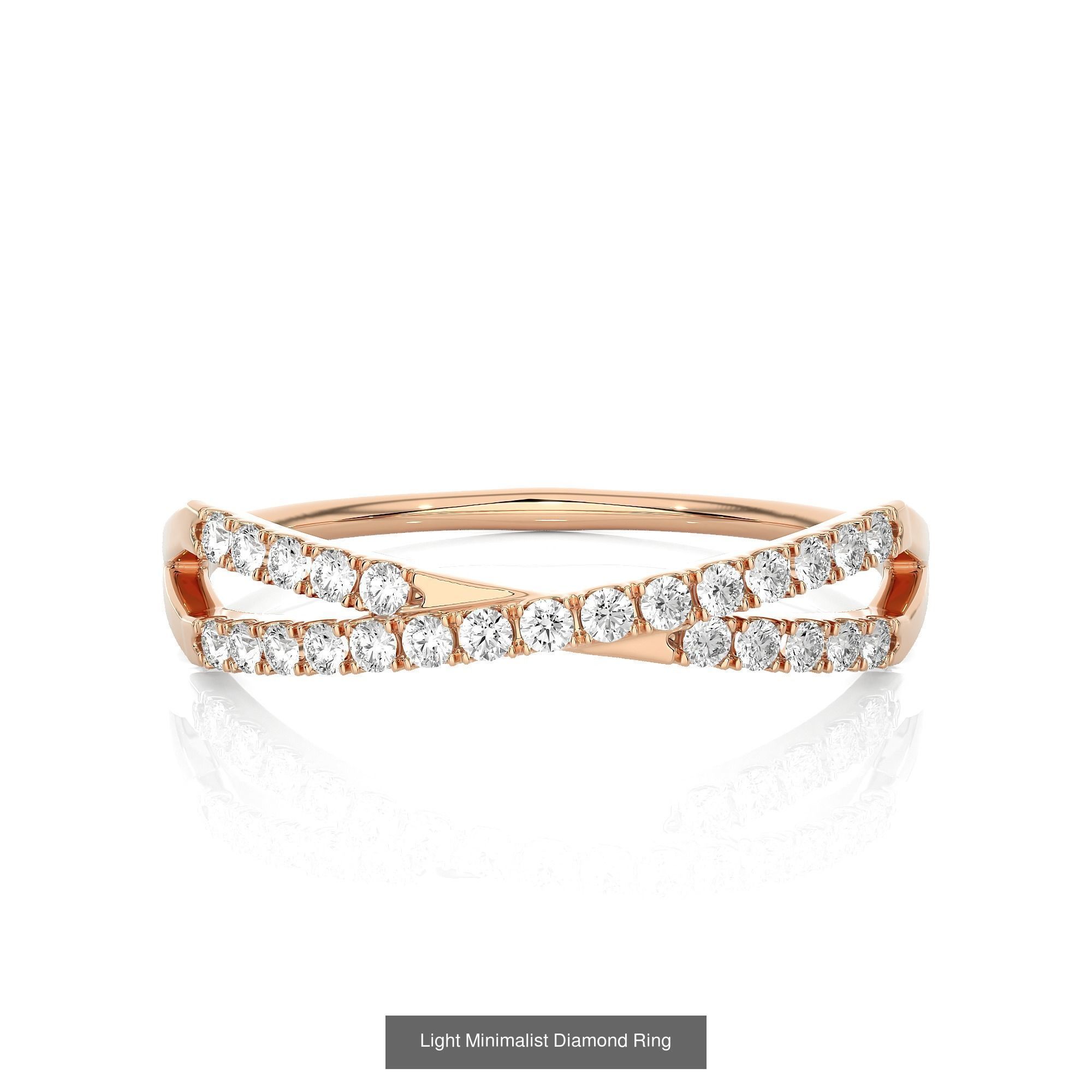 299 Light Minimalist Diamond Rings Collection _166