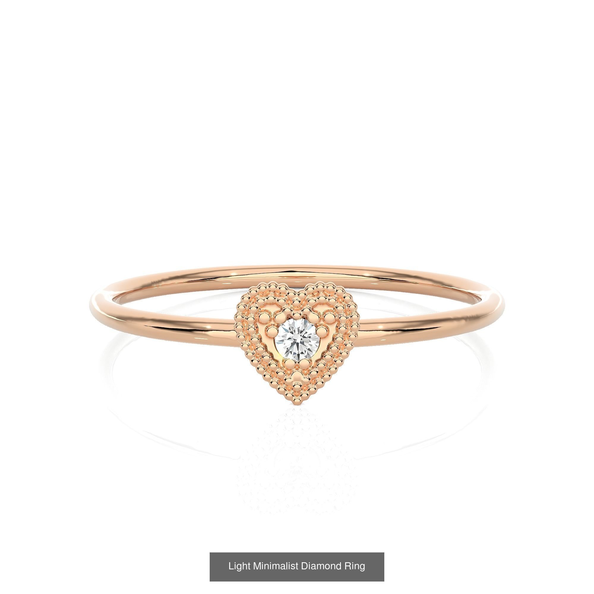 299 Light Minimalist Diamond Rings Collection _105