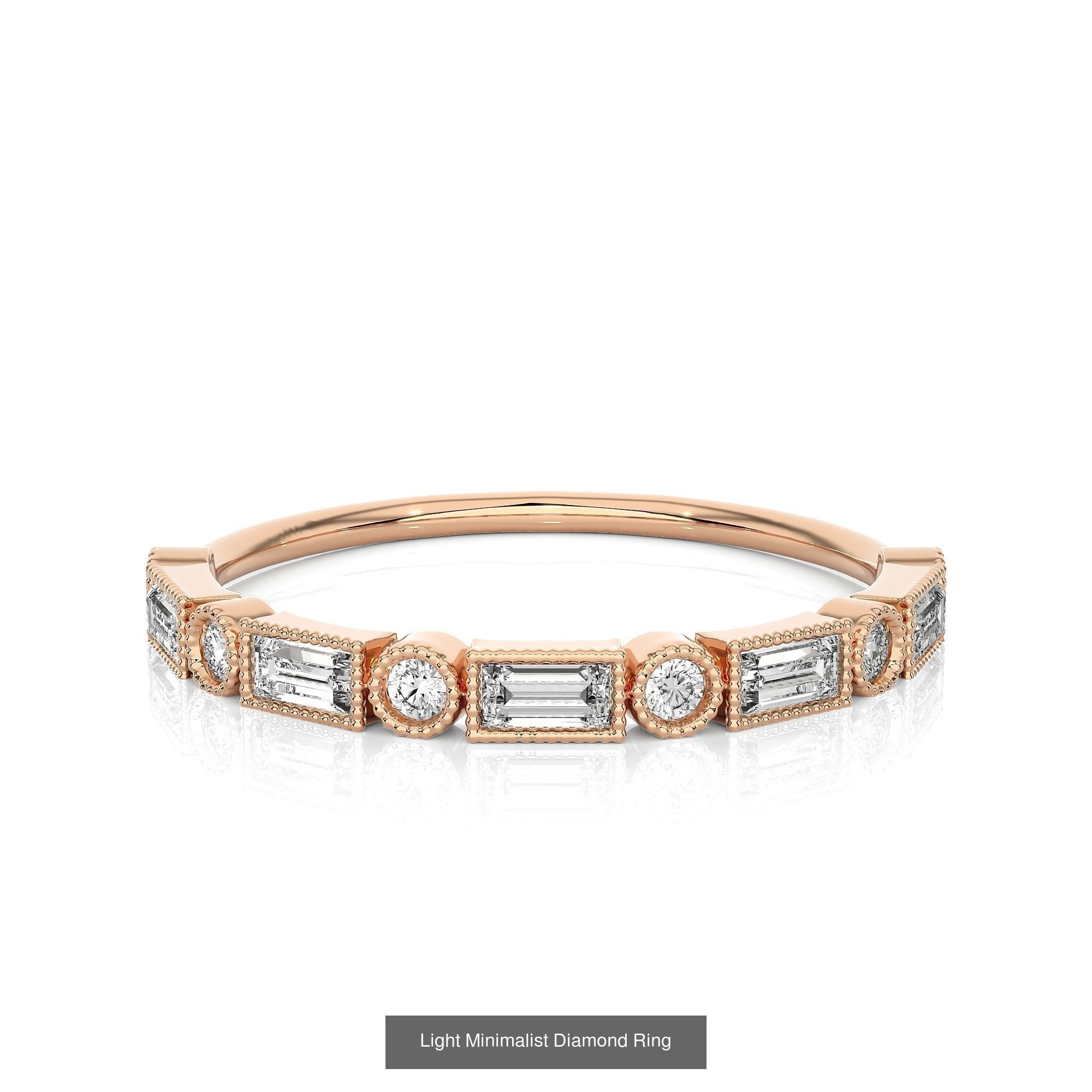 299 Light Minimalist Diamond Rings Collection _118