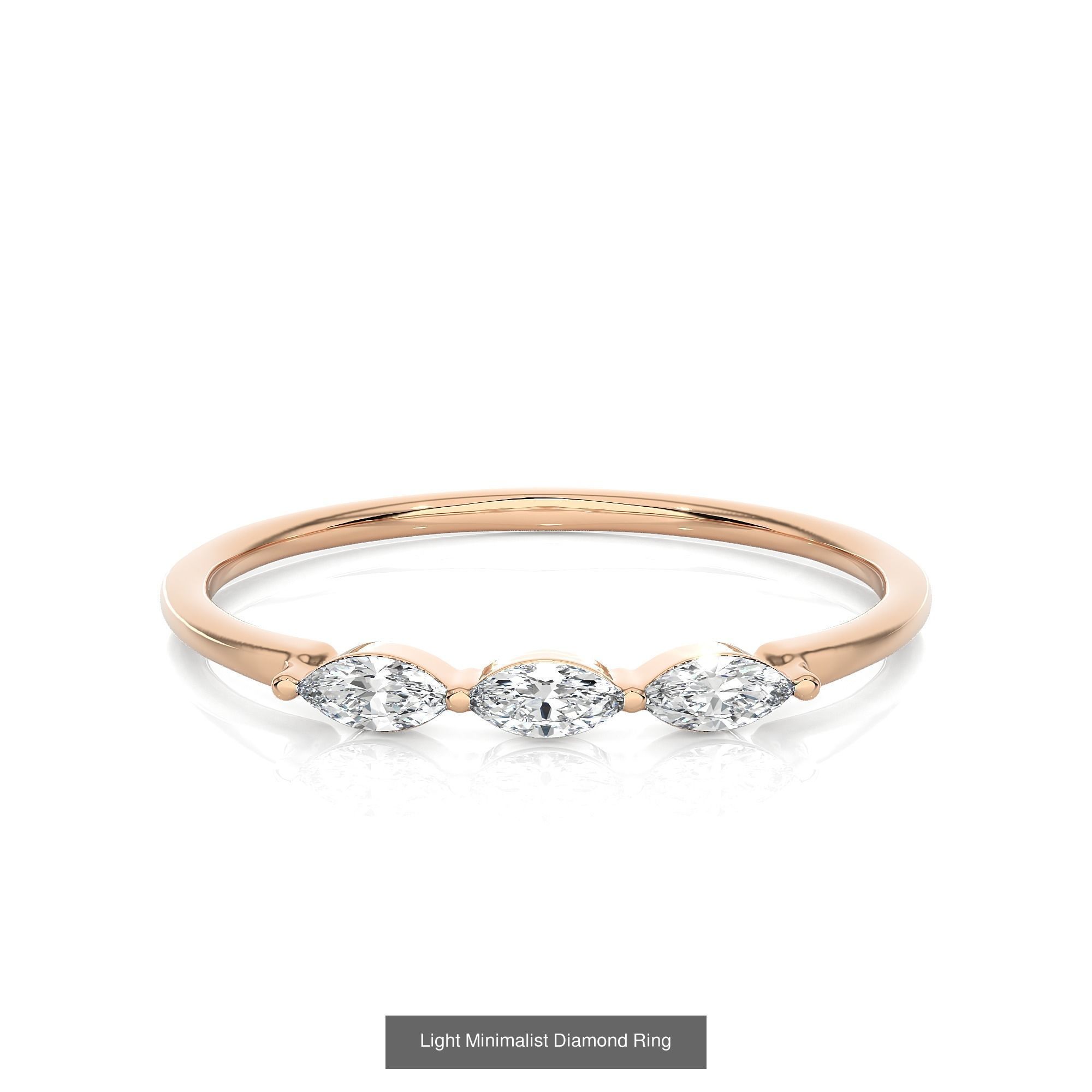 299 Light Minimalist Diamond Rings Collection _58