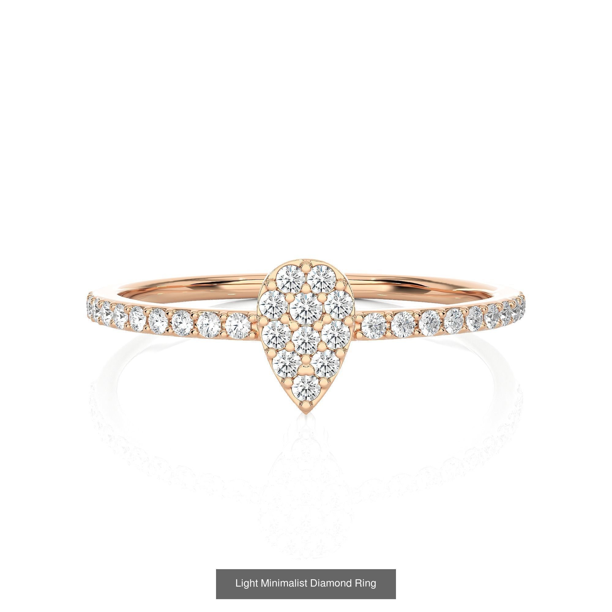299 Light Minimalist Diamond Rings Collection _147