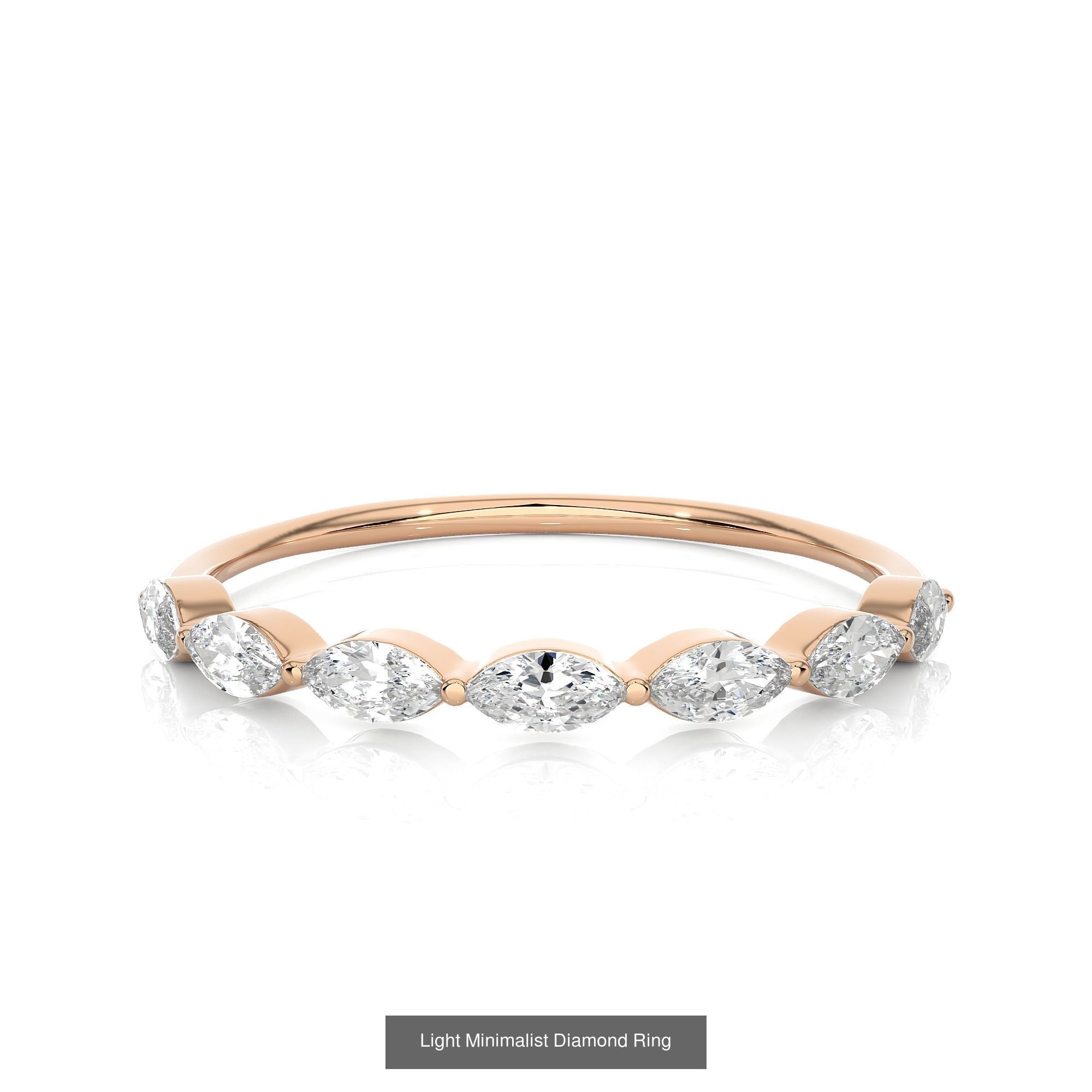 299 Light Minimalist Diamond Rings Collection _45