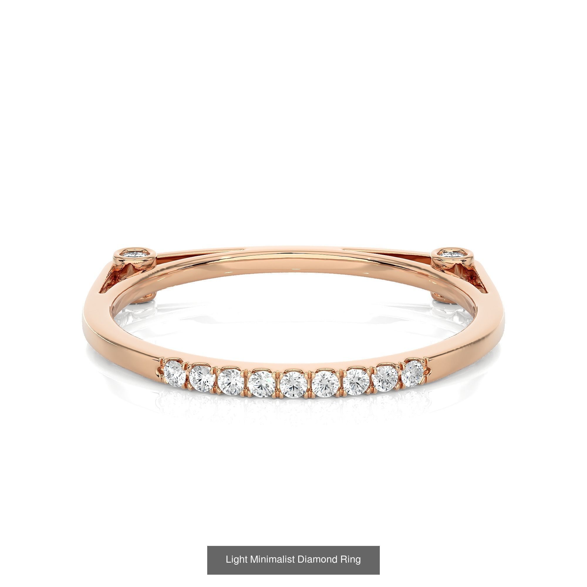 299 Light Minimalist Diamond Rings Collection _151