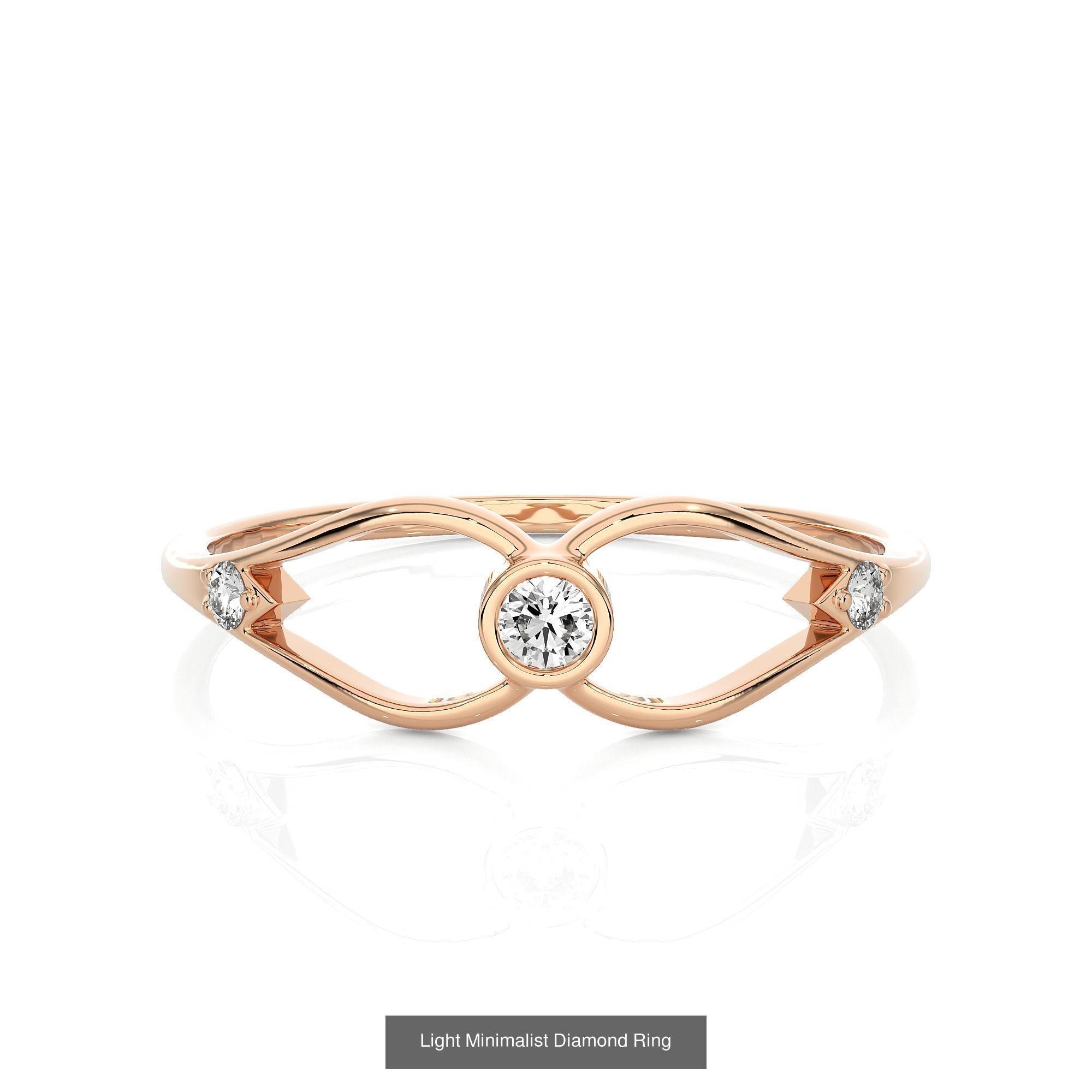 299 Light Minimalist Diamond Rings Collection _141