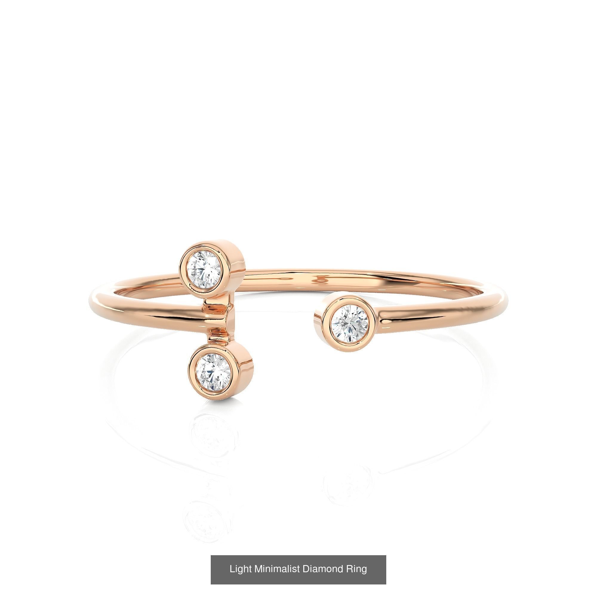 299 Light Minimalist Diamond Rings Collection _211