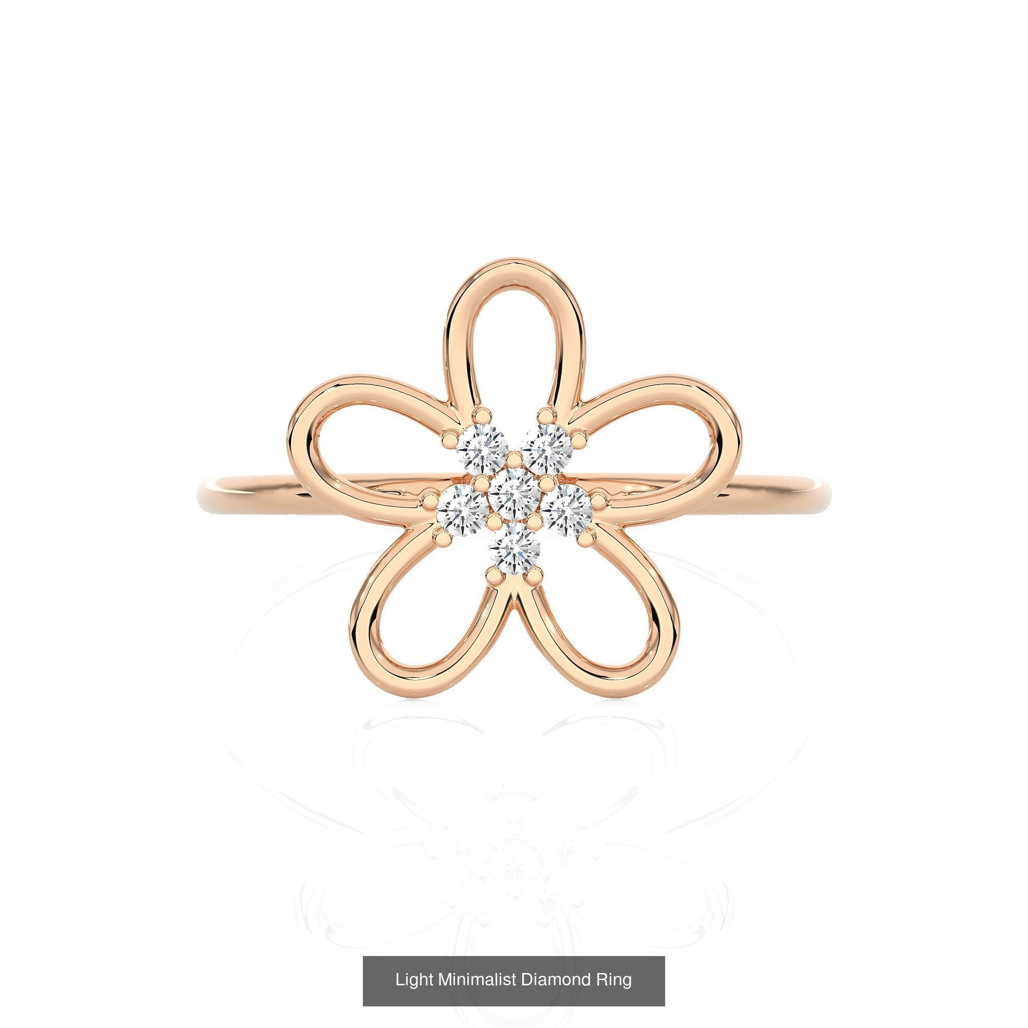 299 Light Minimalist Diamond Rings Collection _115