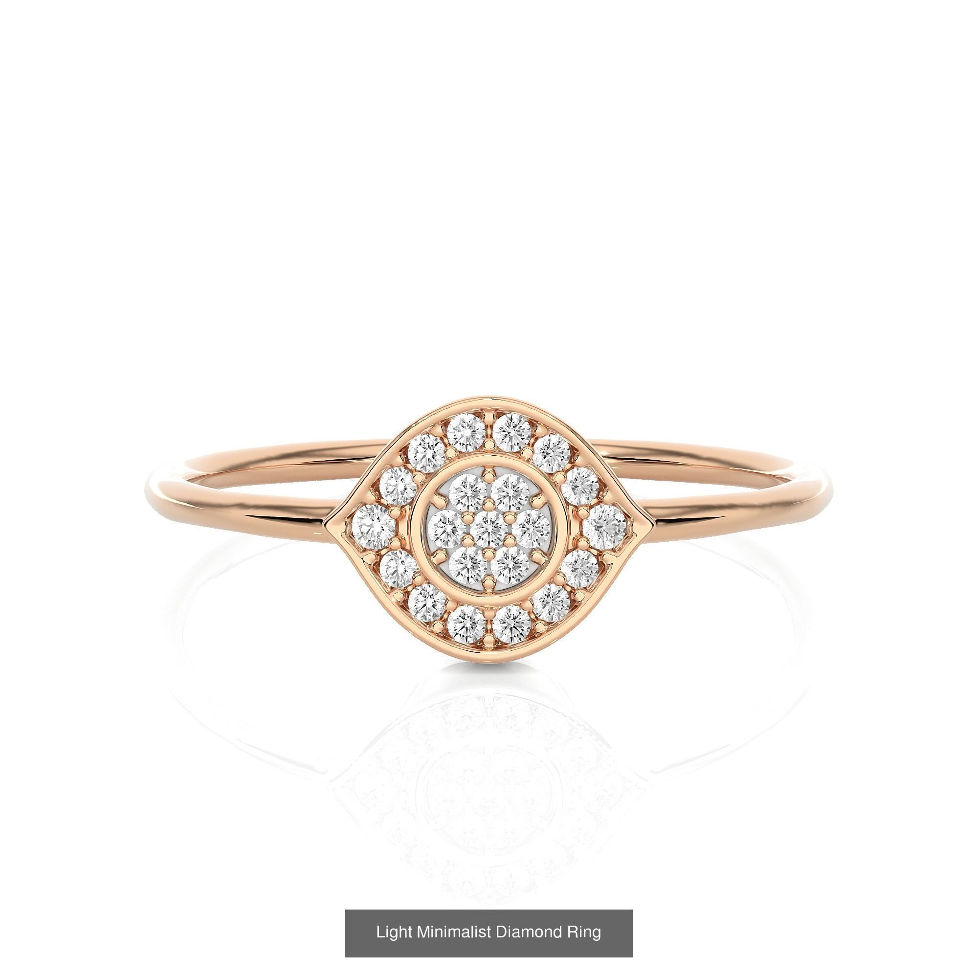 299 Light Minimalist Diamond Rings Collection _139