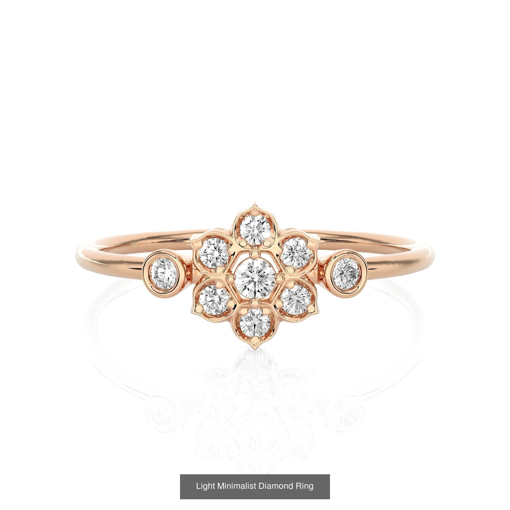 299 Light Minimalist Diamond Rings Collection _165