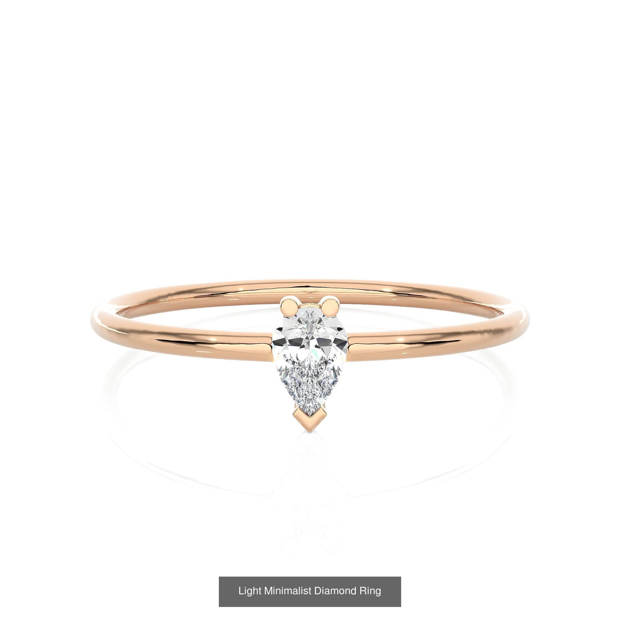 299 Light Minimalist Diamond Rings Collection _102