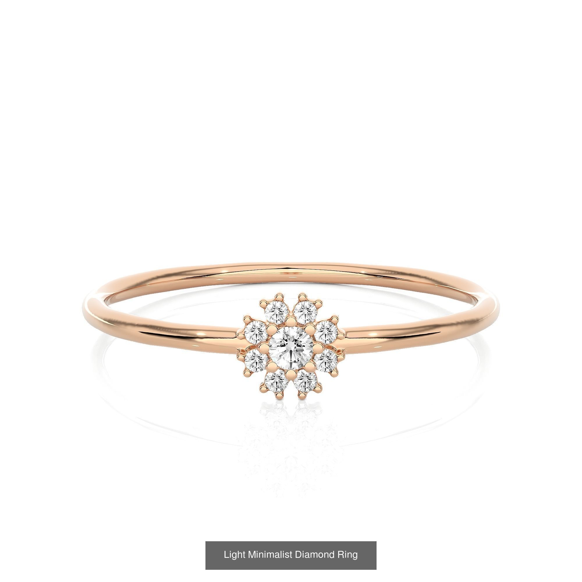 299 Light Minimalist Diamond Rings Collection _78