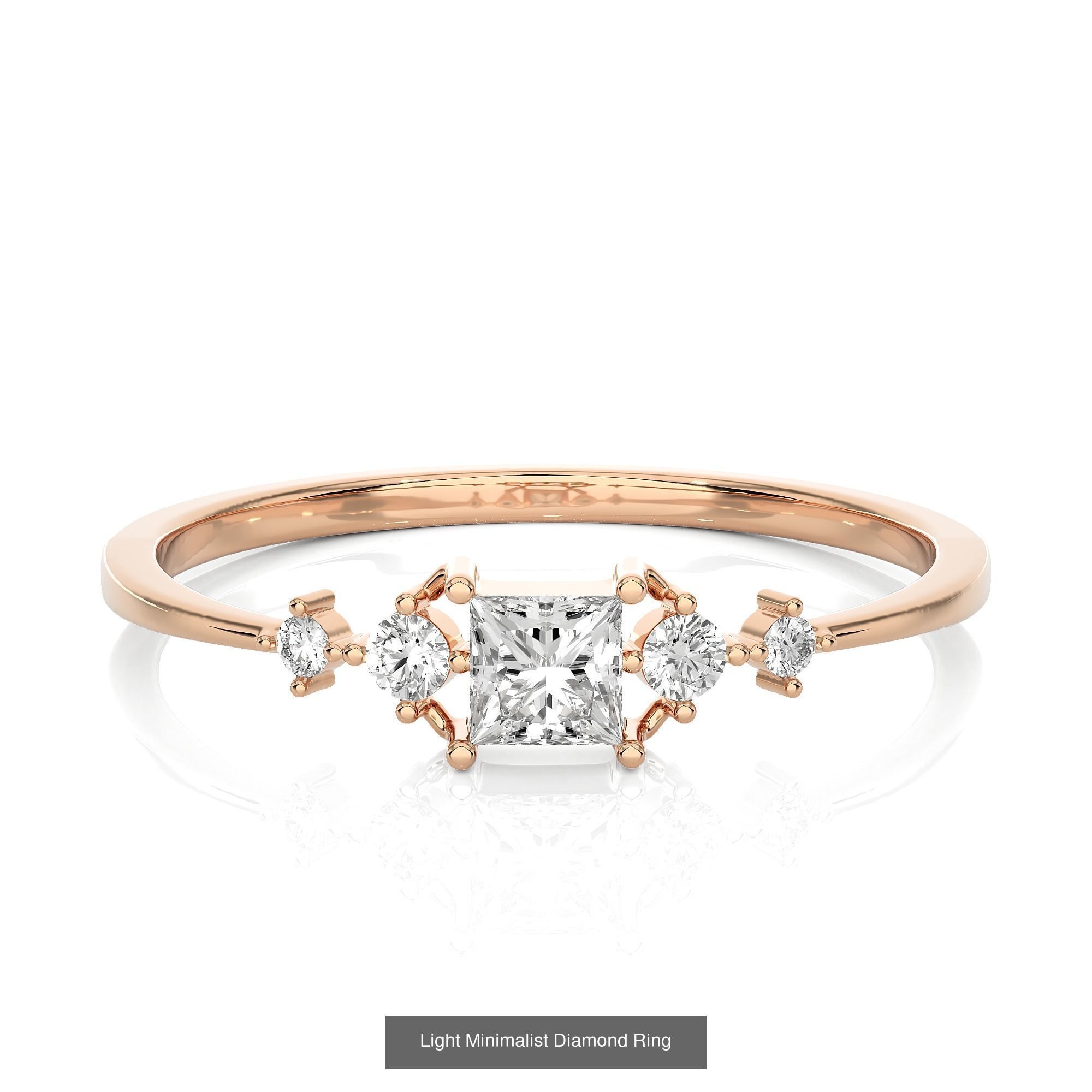 299 Light Minimalist Diamond Rings Collection _55