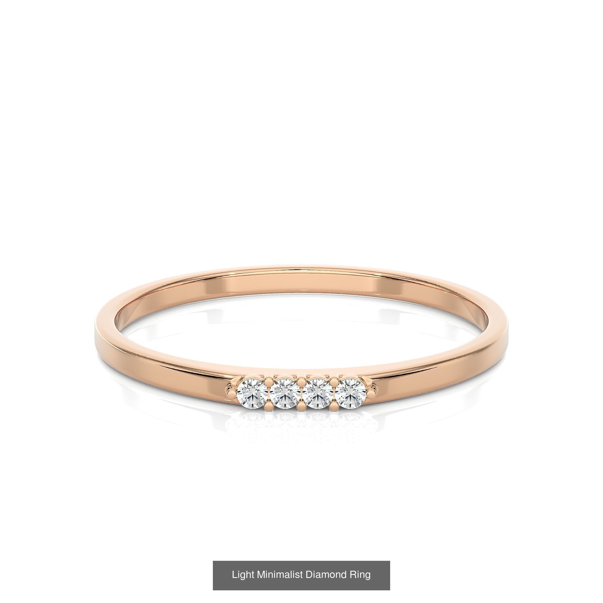299 Light Minimalist Diamond Rings Collection _202