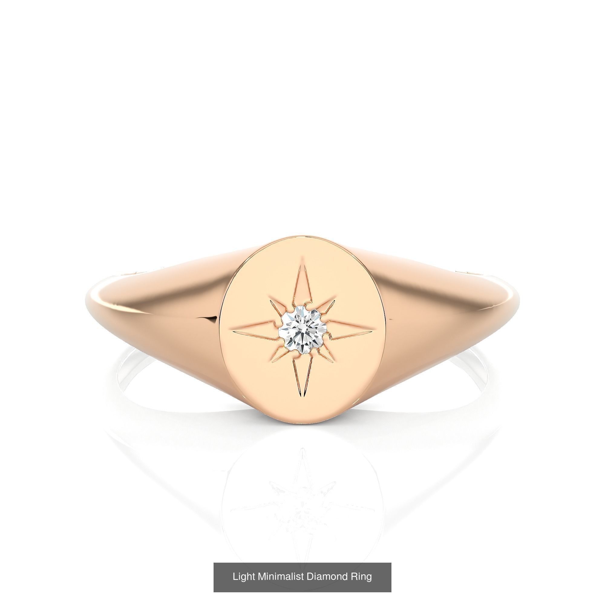 299 Light Minimalist Diamond Rings Collection _158