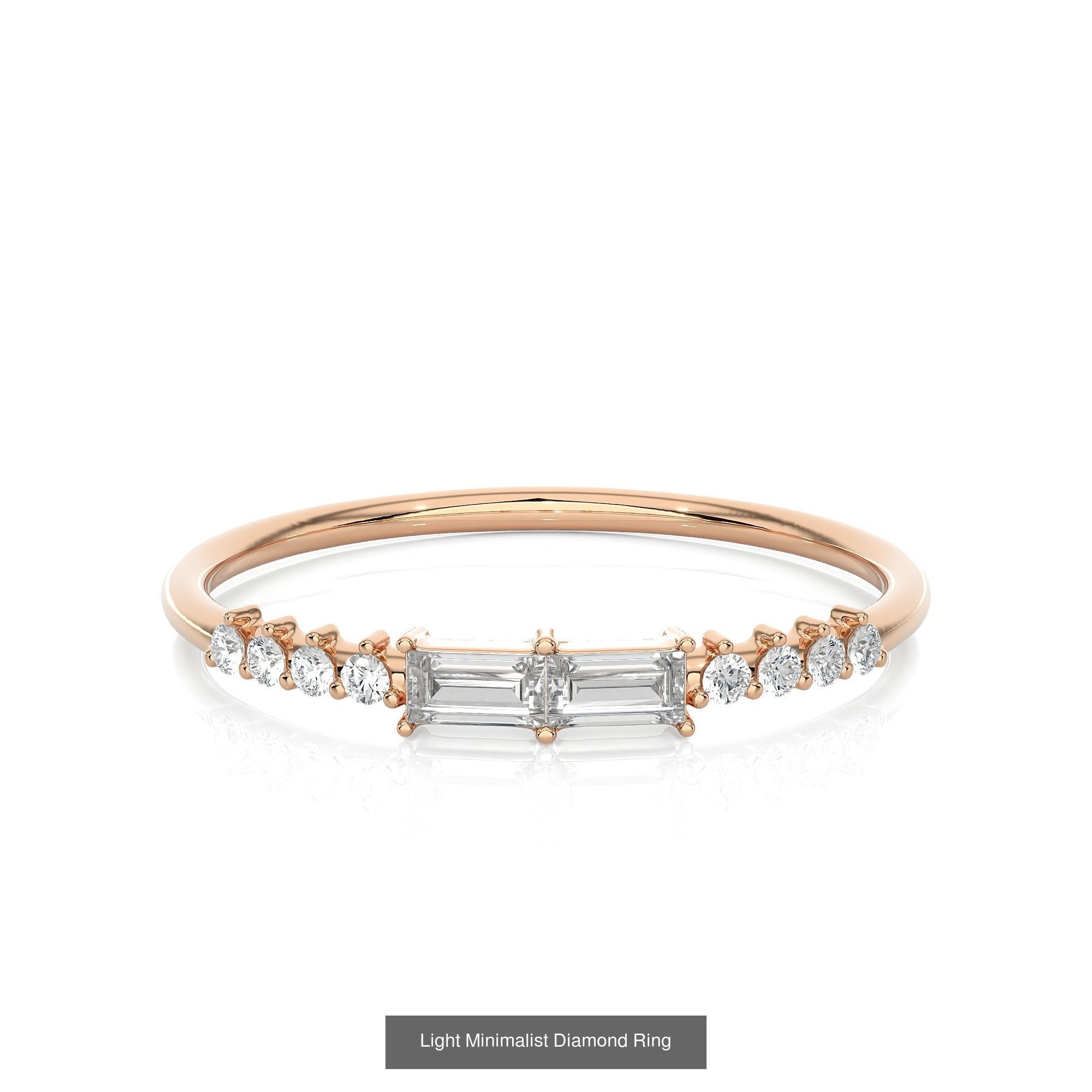 299 Light Minimalist Diamond Rings Collection _97