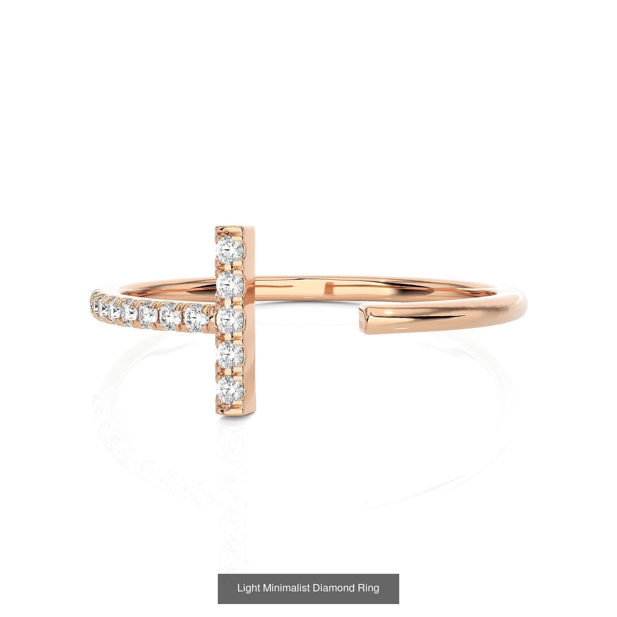 299 Light Minimalist Diamond Rings Collection _114