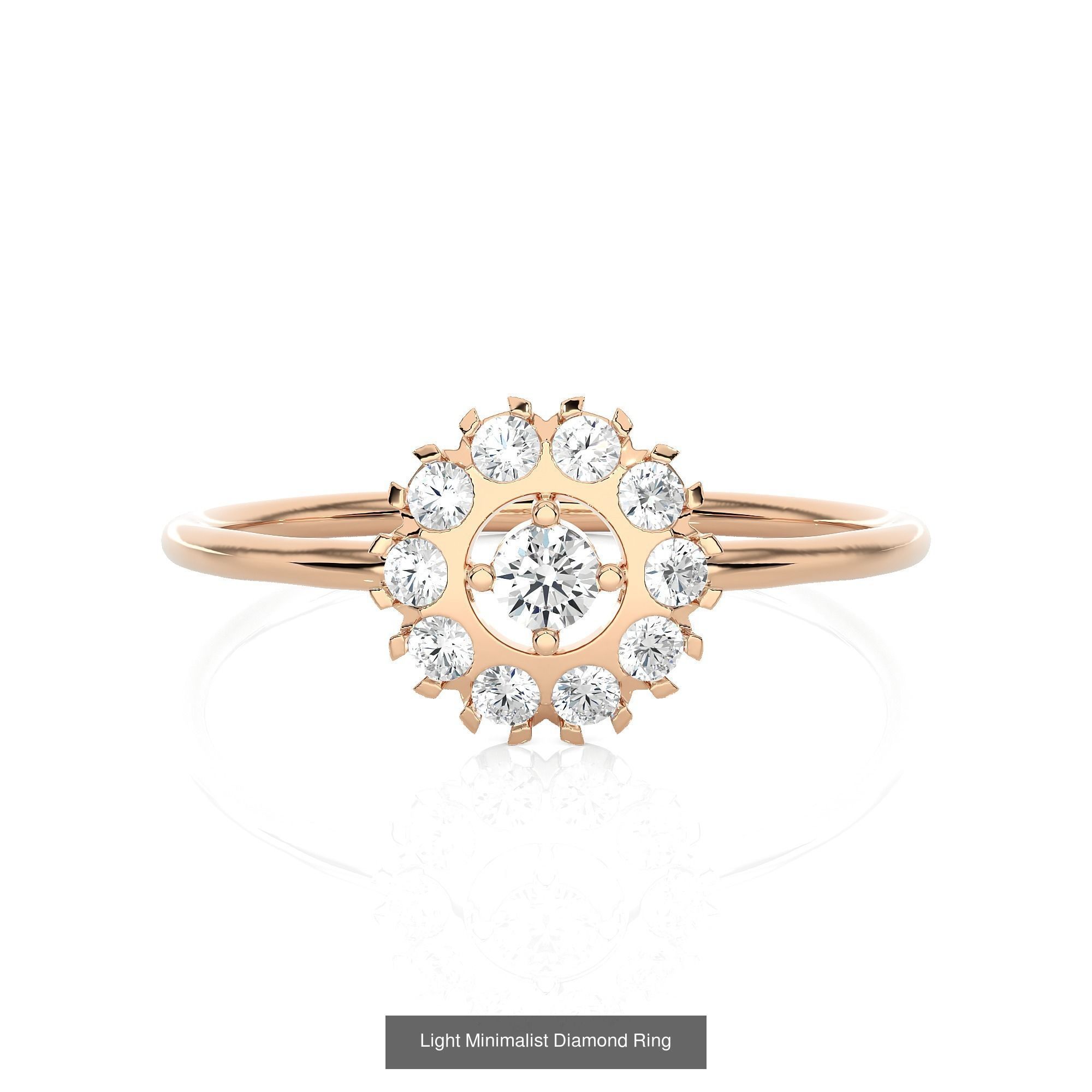 299 Light Minimalist Diamond Rings Collection _92