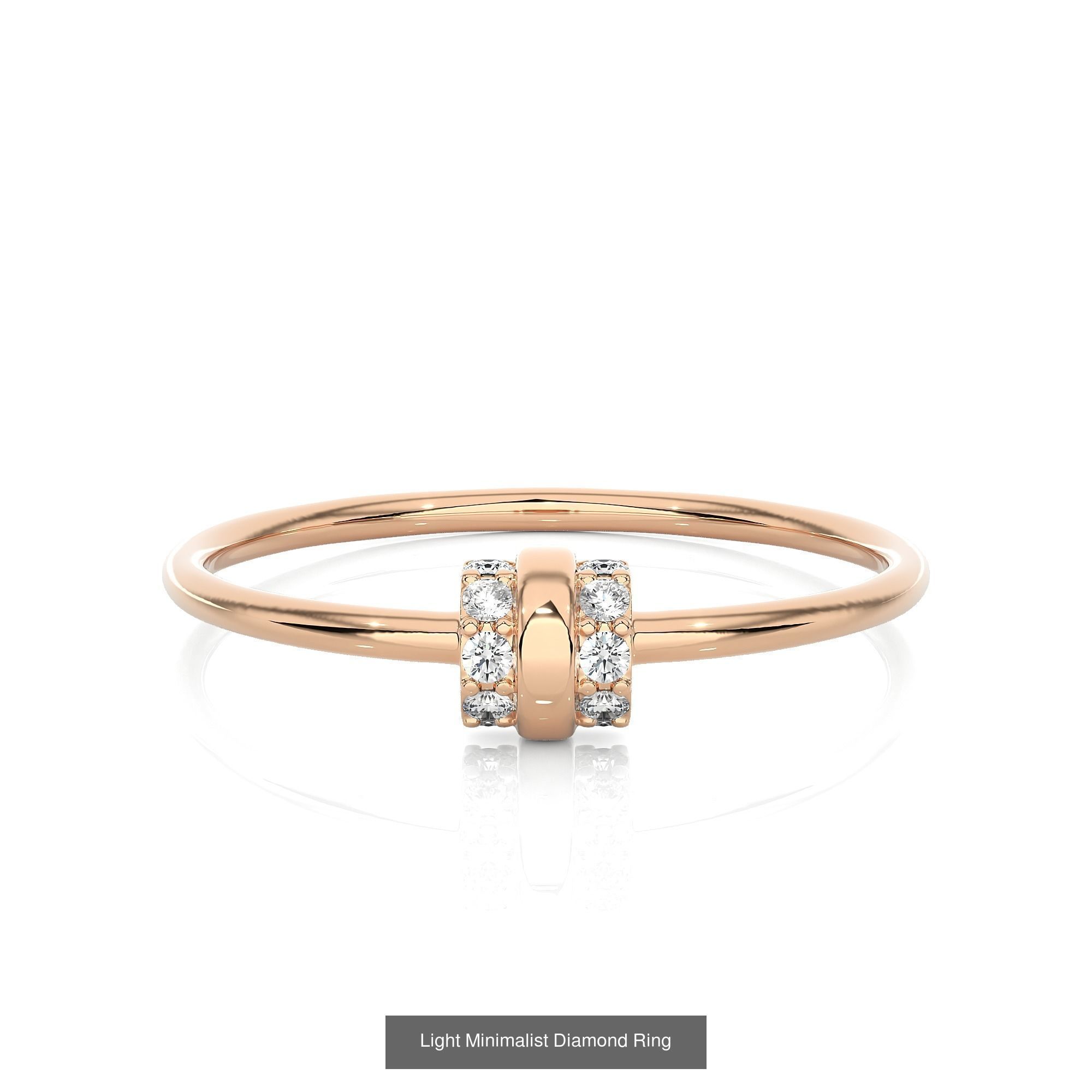 299 Light Minimalist Diamond Rings Collection _199