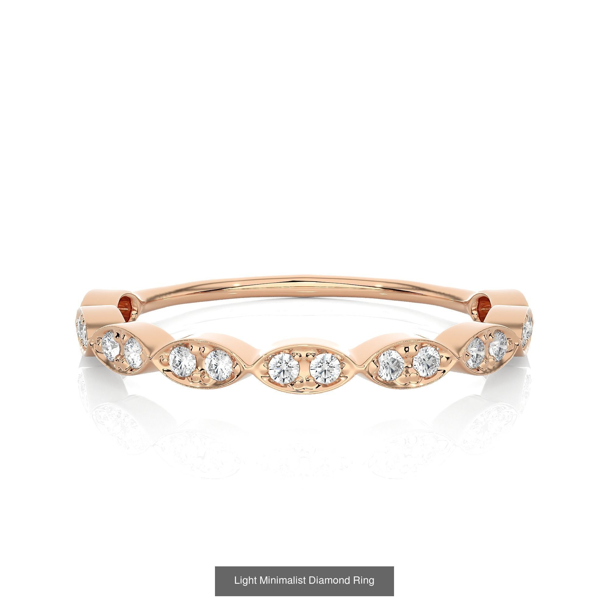 299 Light Minimalist Diamond Rings Collection _169