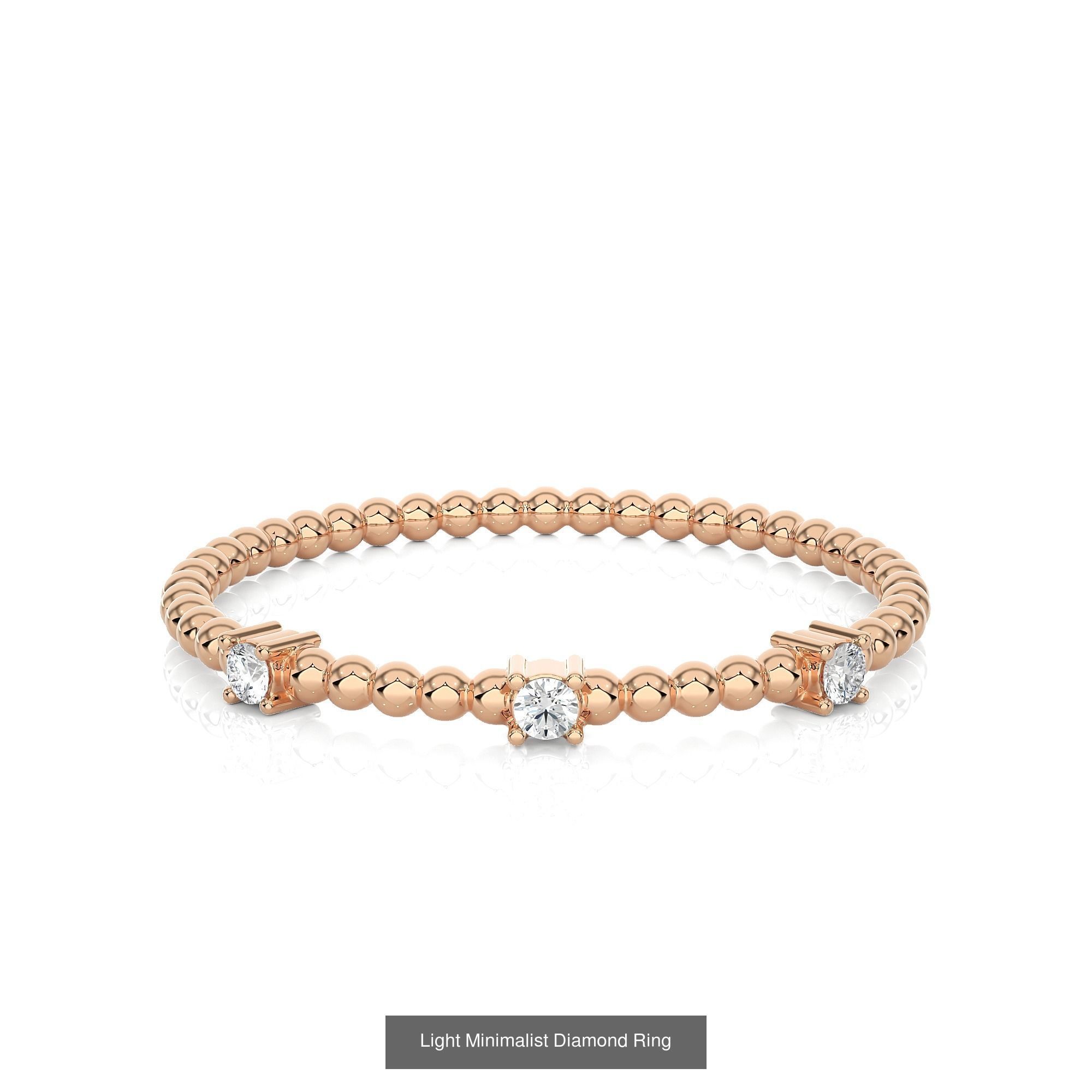 299 Light Minimalist Diamond Rings Collection _207