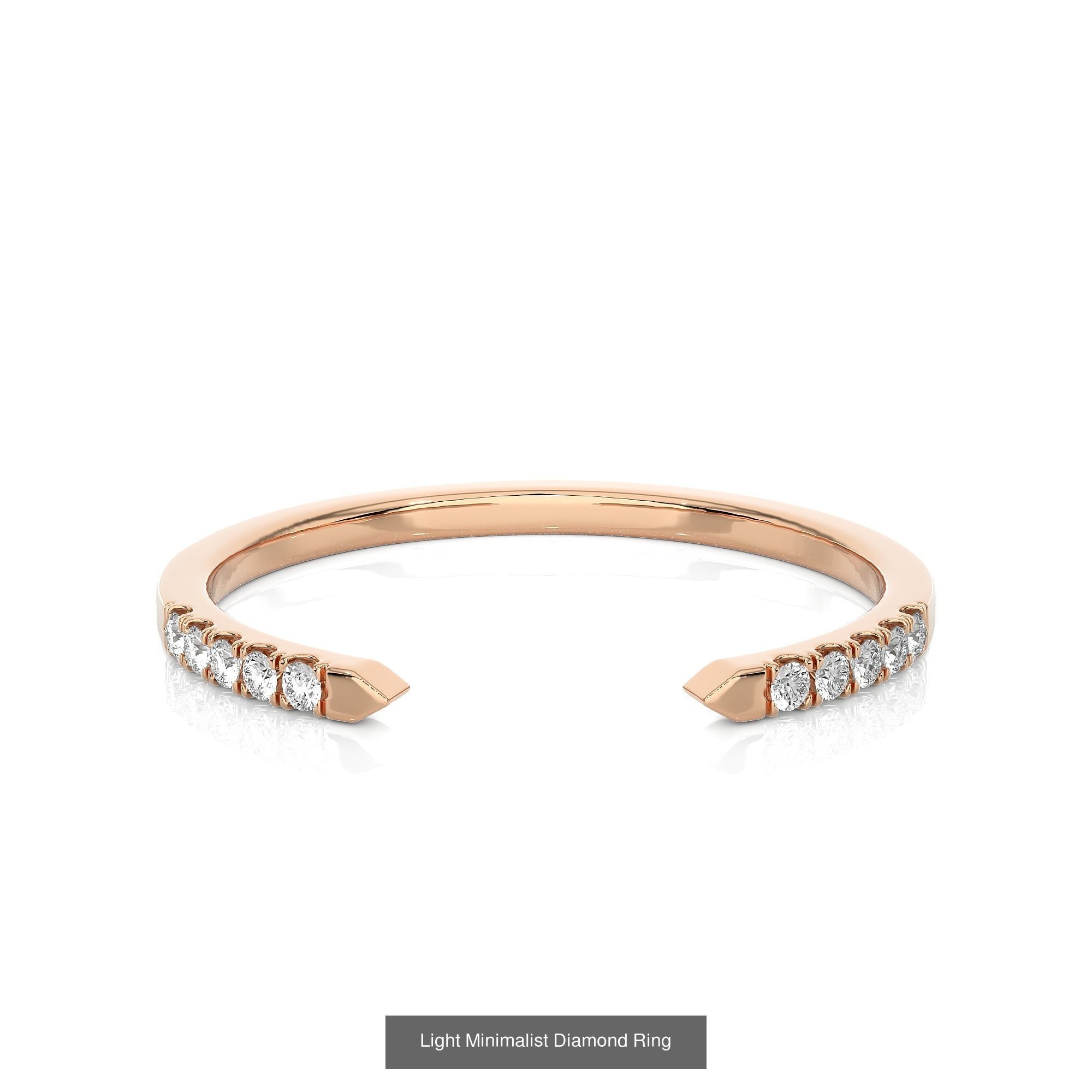 299 Light Minimalist Diamond Rings Collection _145