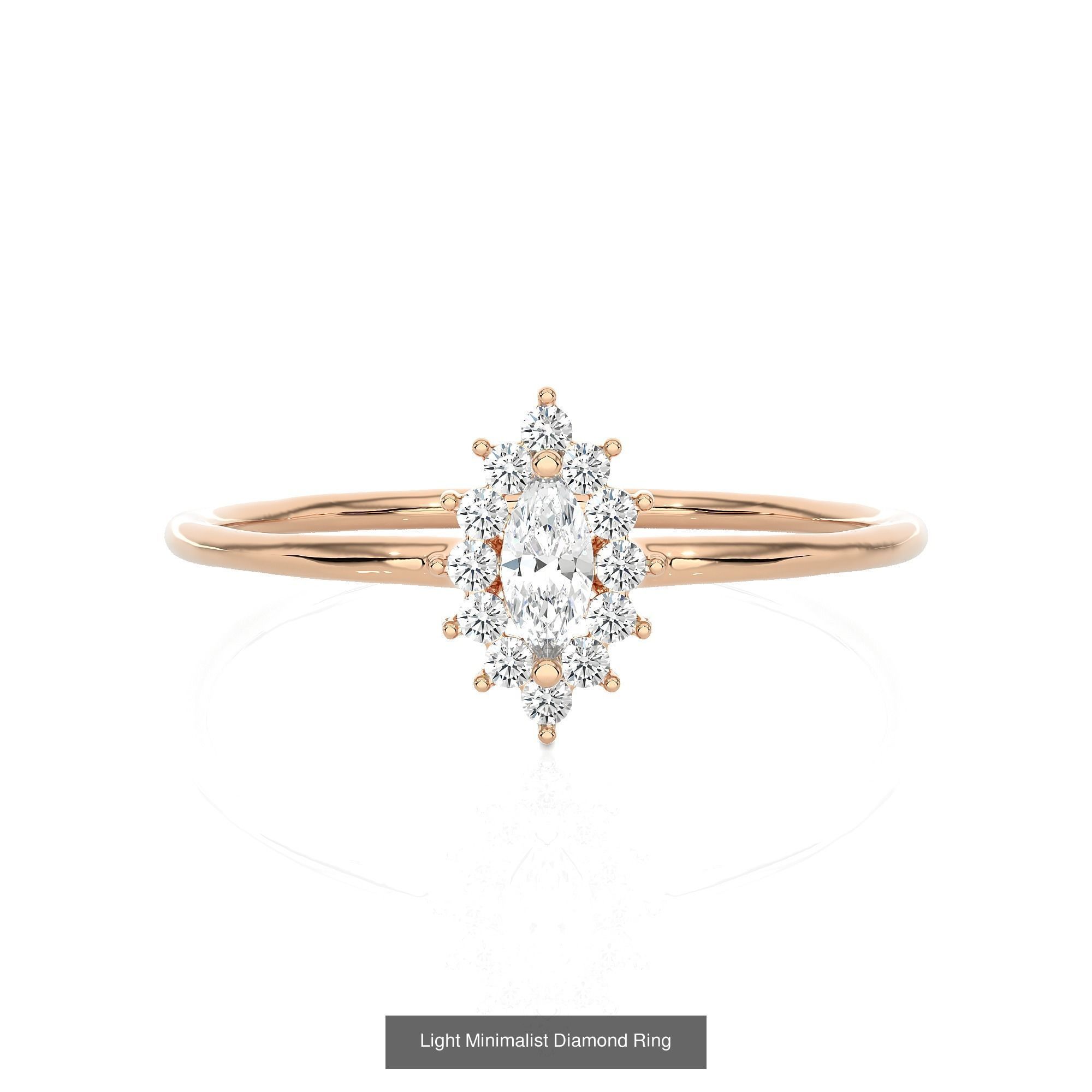 299 Light Minimalist Diamond Rings Collection _83