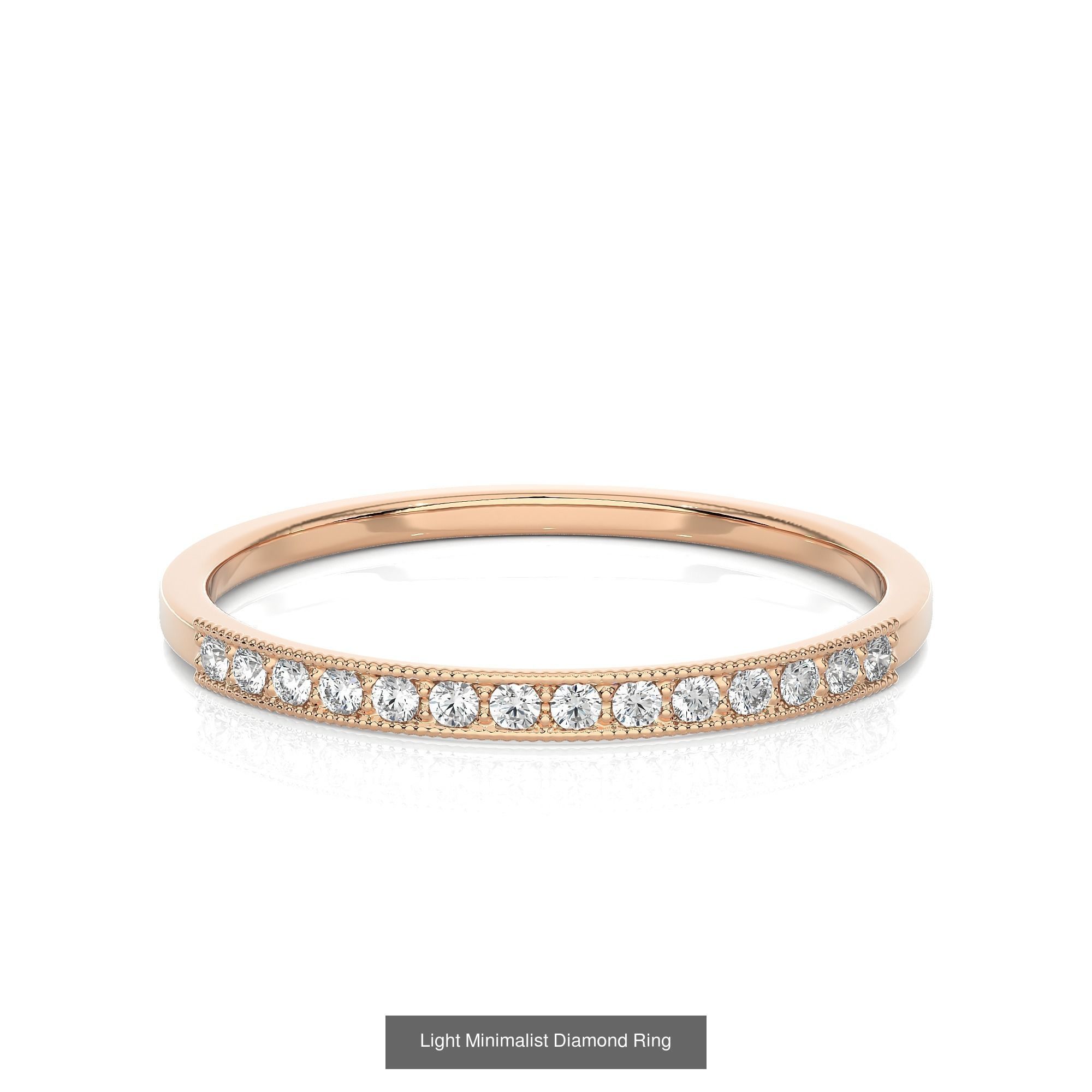 299 Light Minimalist Diamond Rings Collection _49