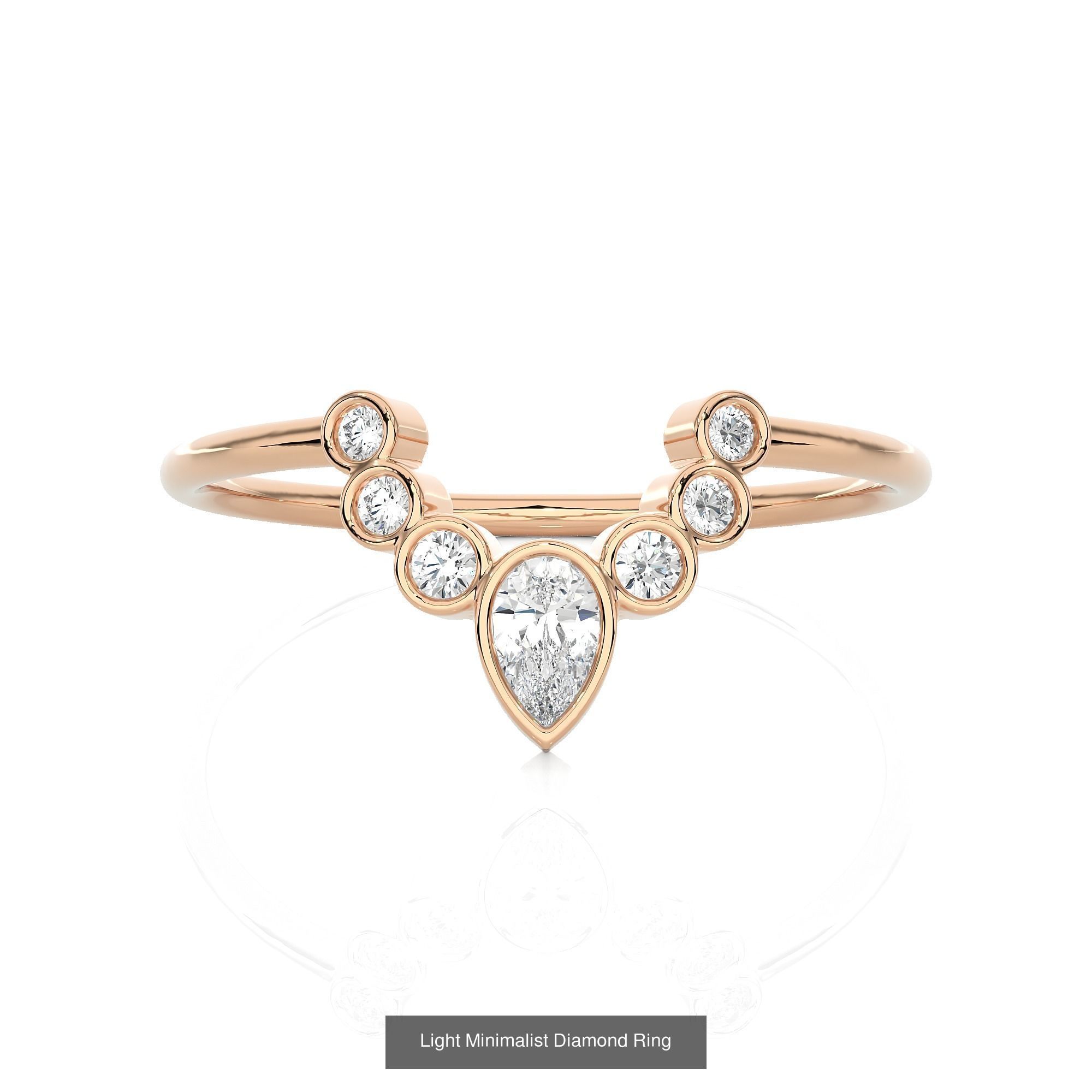 299 Light Minimalist Diamond Rings Collection _122