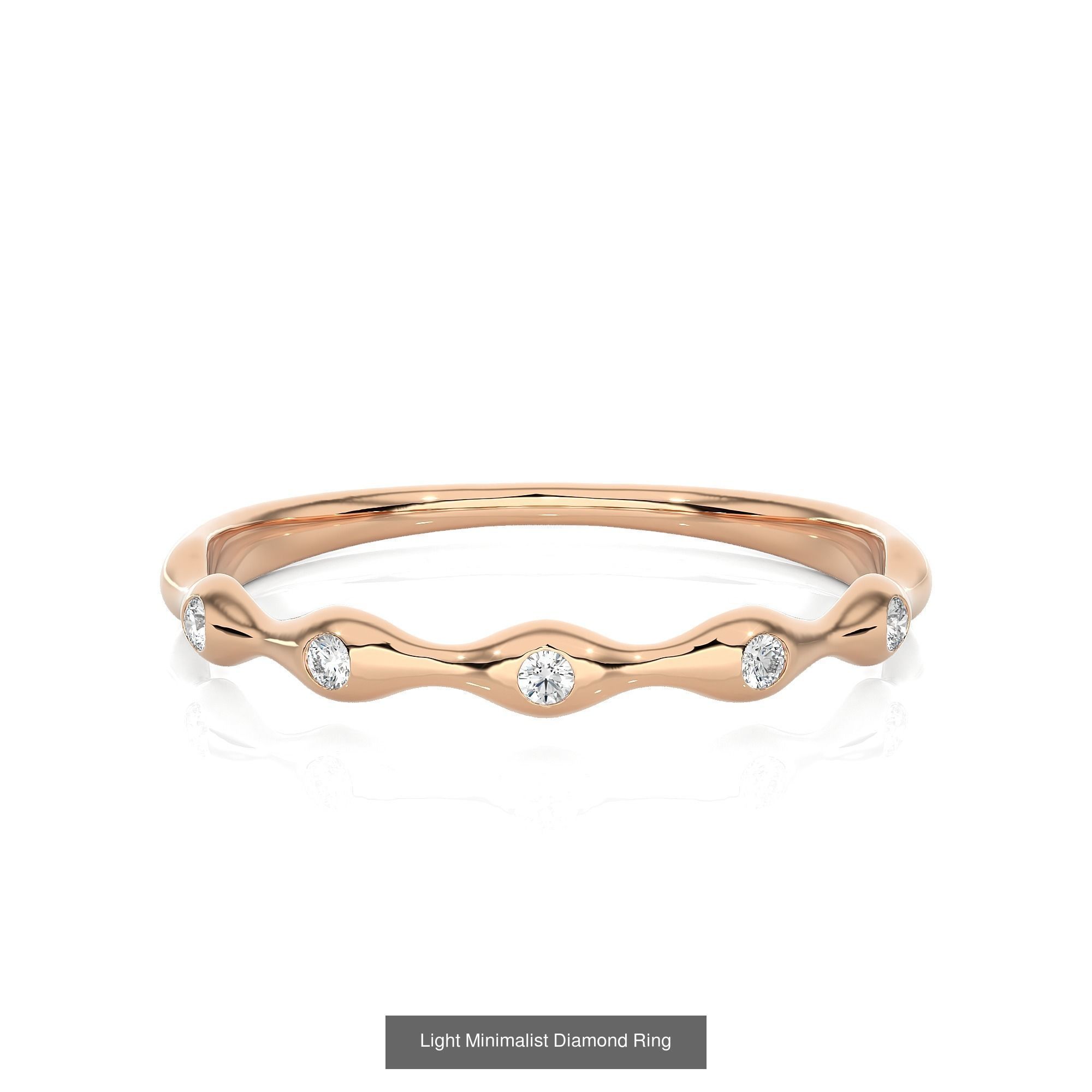 299 Light Minimalist Diamond Rings Collection _208