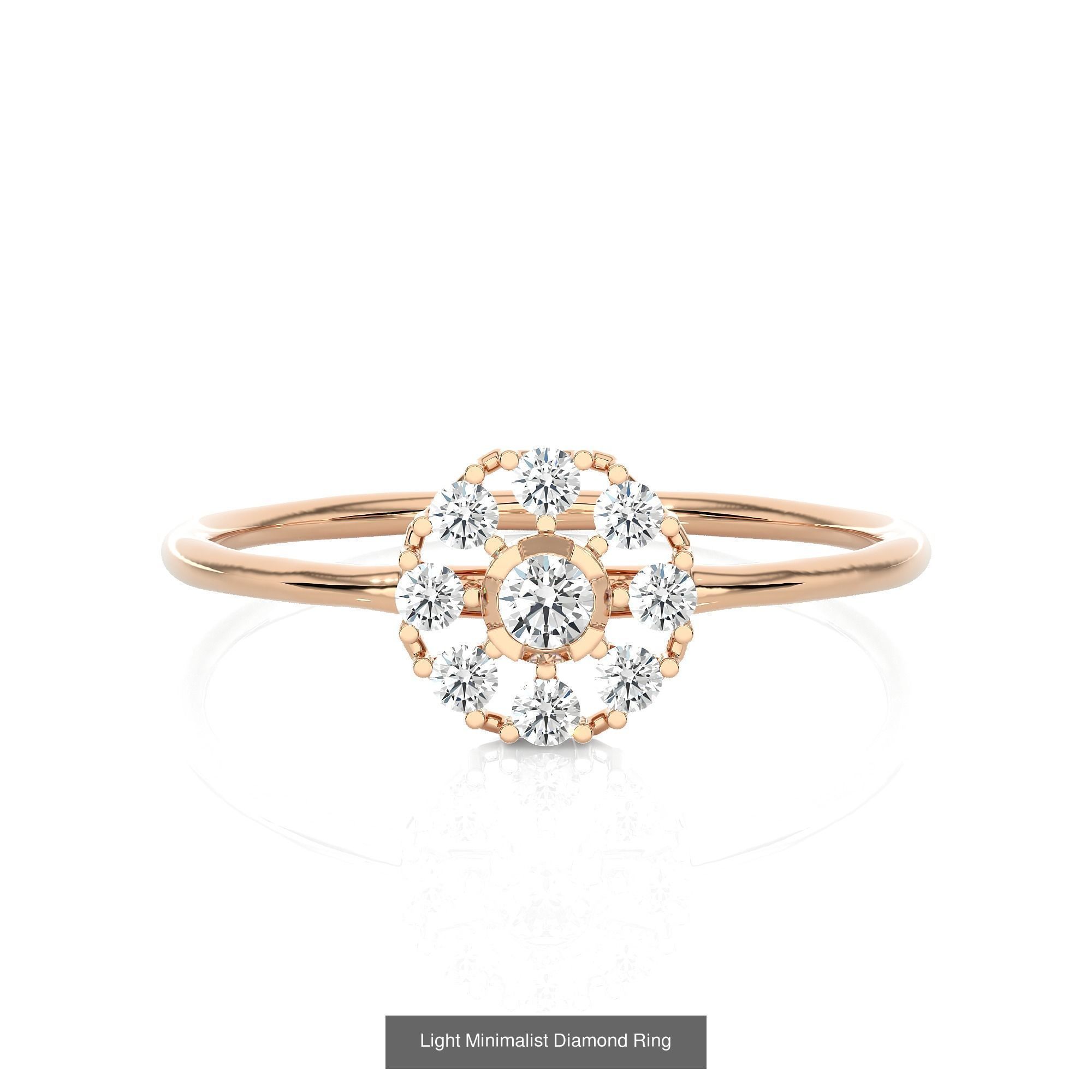 299 Light Minimalist Diamond Rings Collection _74