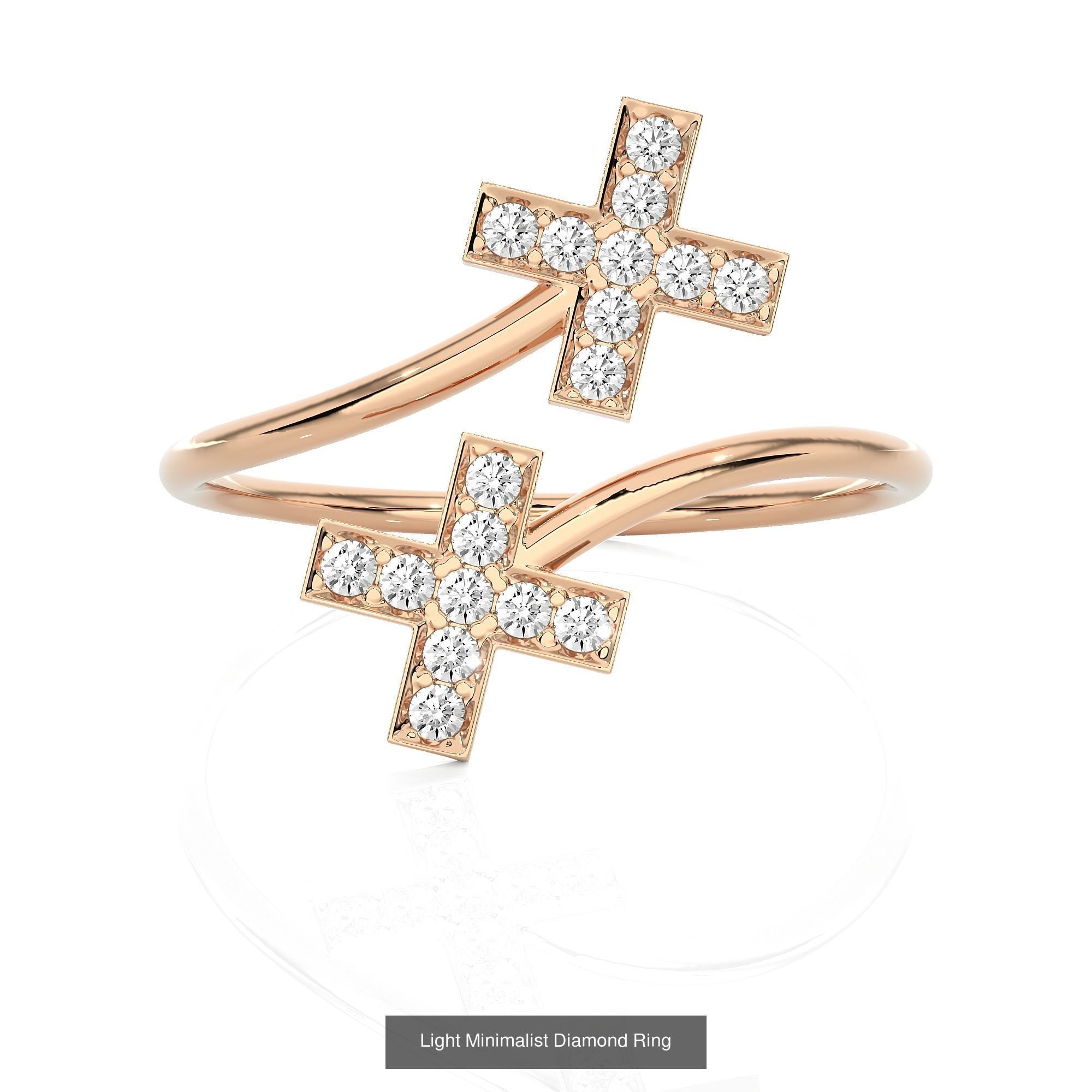 299 Light Minimalist Diamond Rings Collection _173